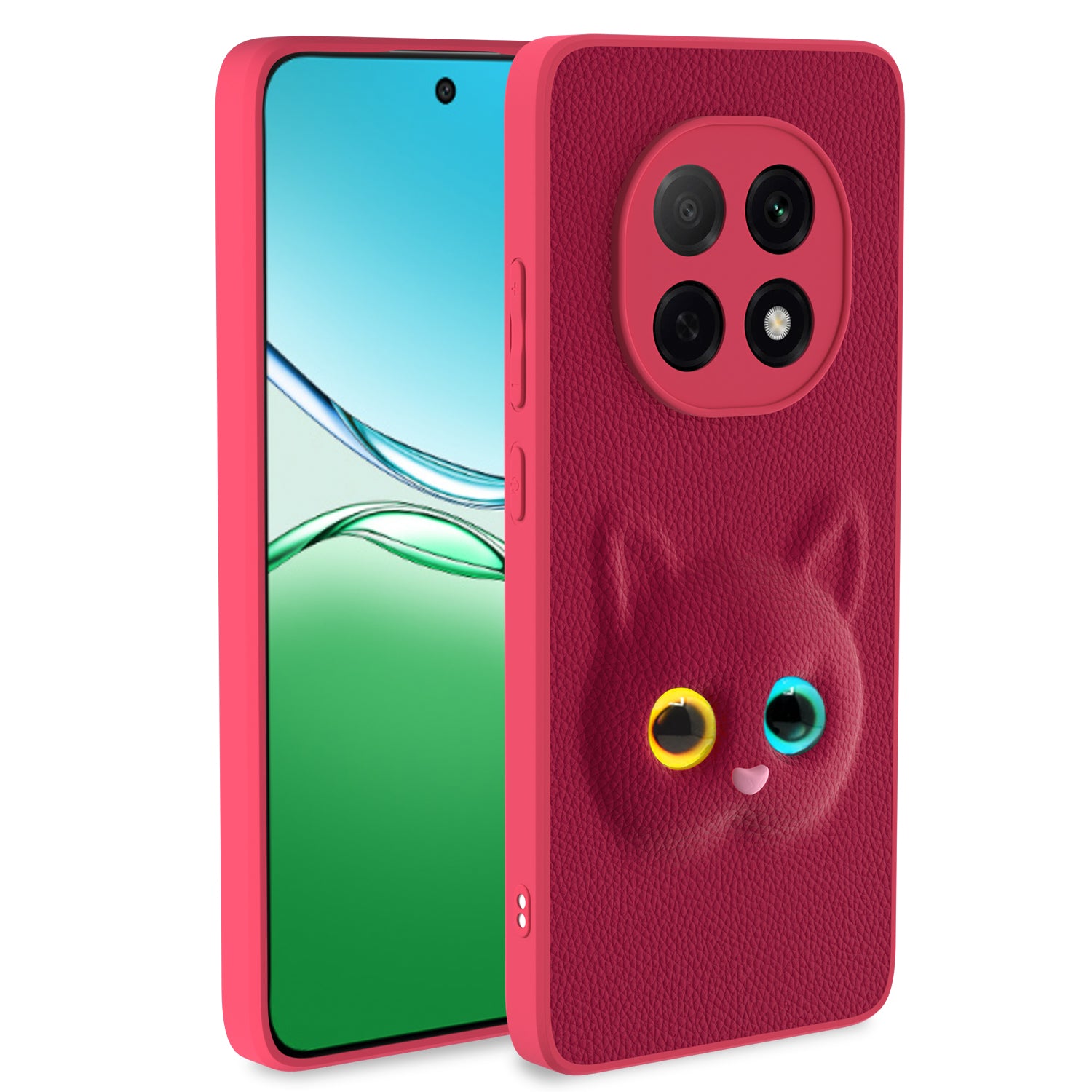 Pikkme Oppo F29 Pro 5G Kitty Back Cover (Pink)