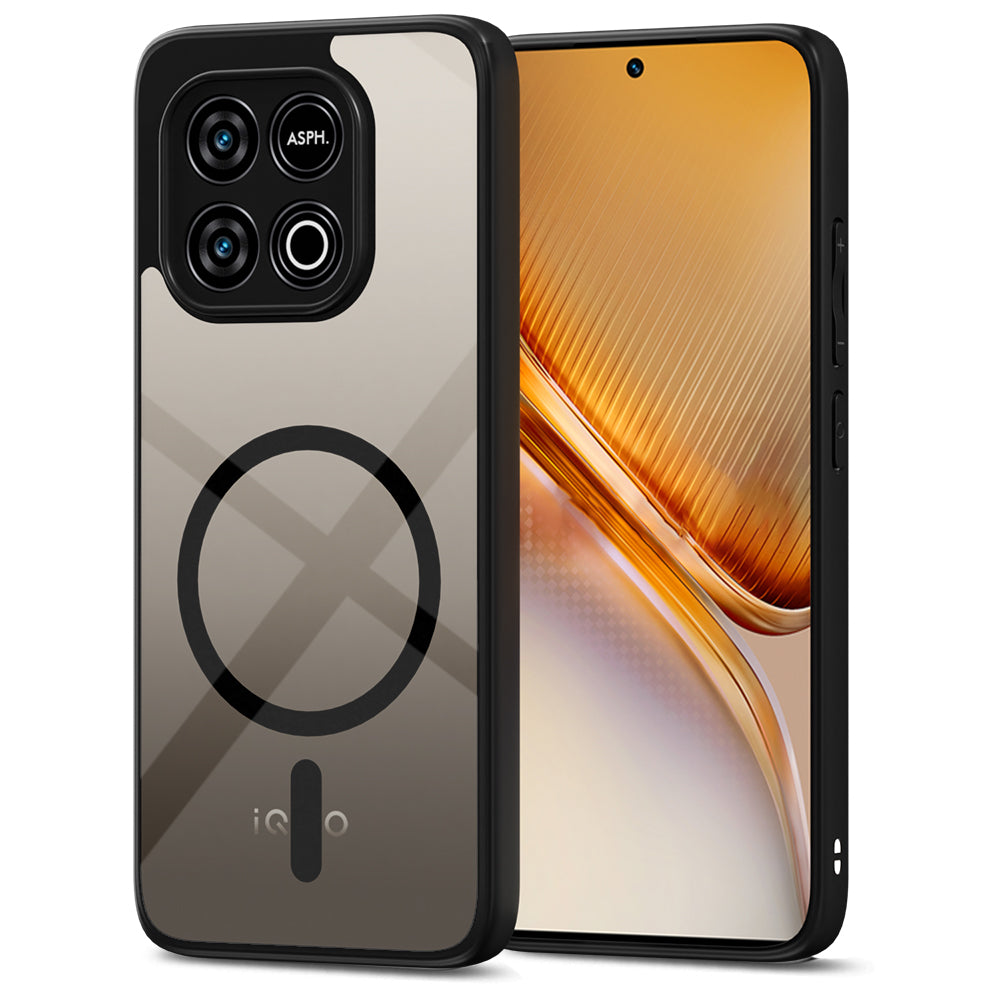 iQOO Neo 10/Vivo Y300 GT 5G Eagle 2 phone cover in black by Pikkme