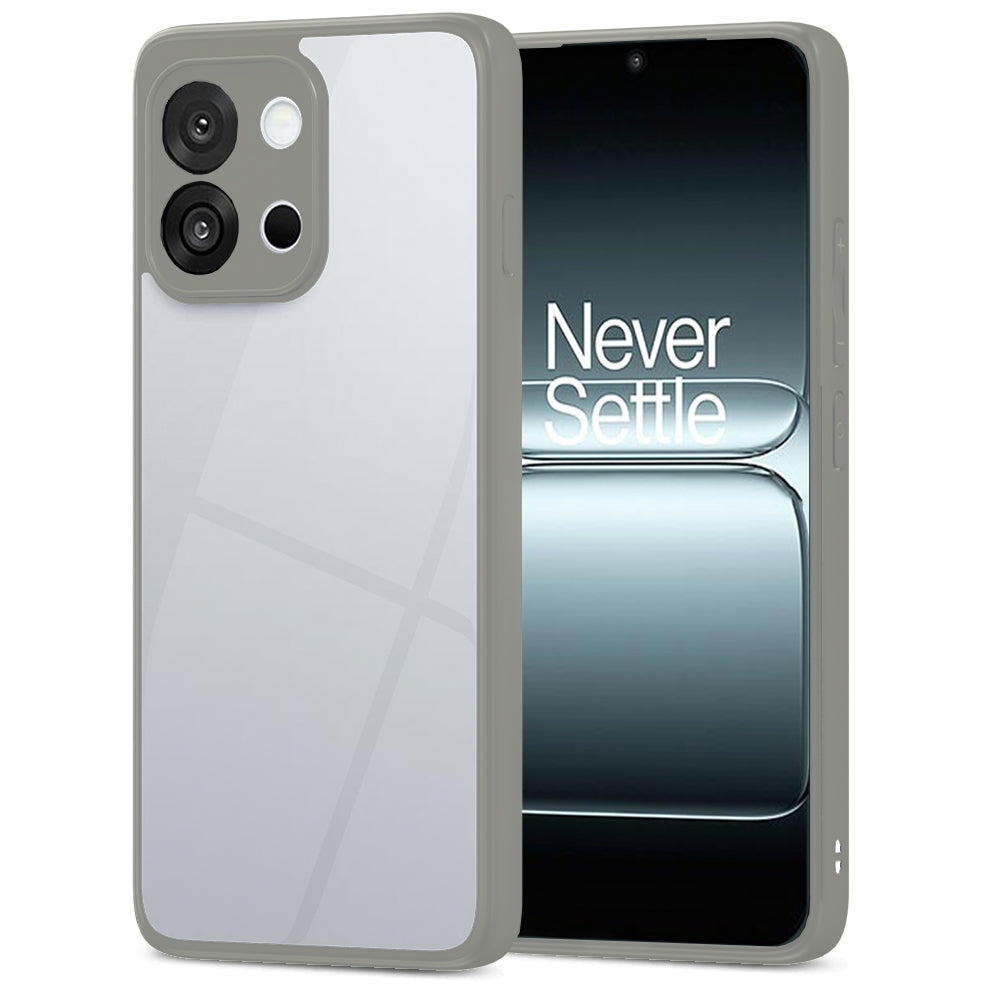 Pikkme OnePlus 13s 5G Eagle 2 Shockproof Sleek Hybrid Armor Back Cover (Grey)