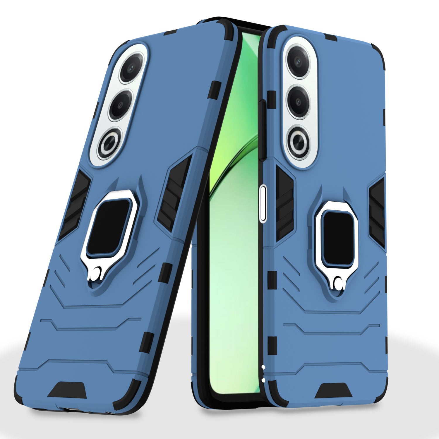Pikkme Oppo K12x 5G D5 Tough Armor Back Cover - Blue
