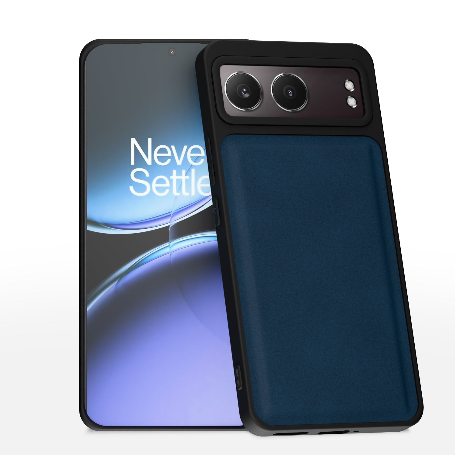 OnePlus Nord 4 5G Premium Leather Back Cover by Pikkme - Blue