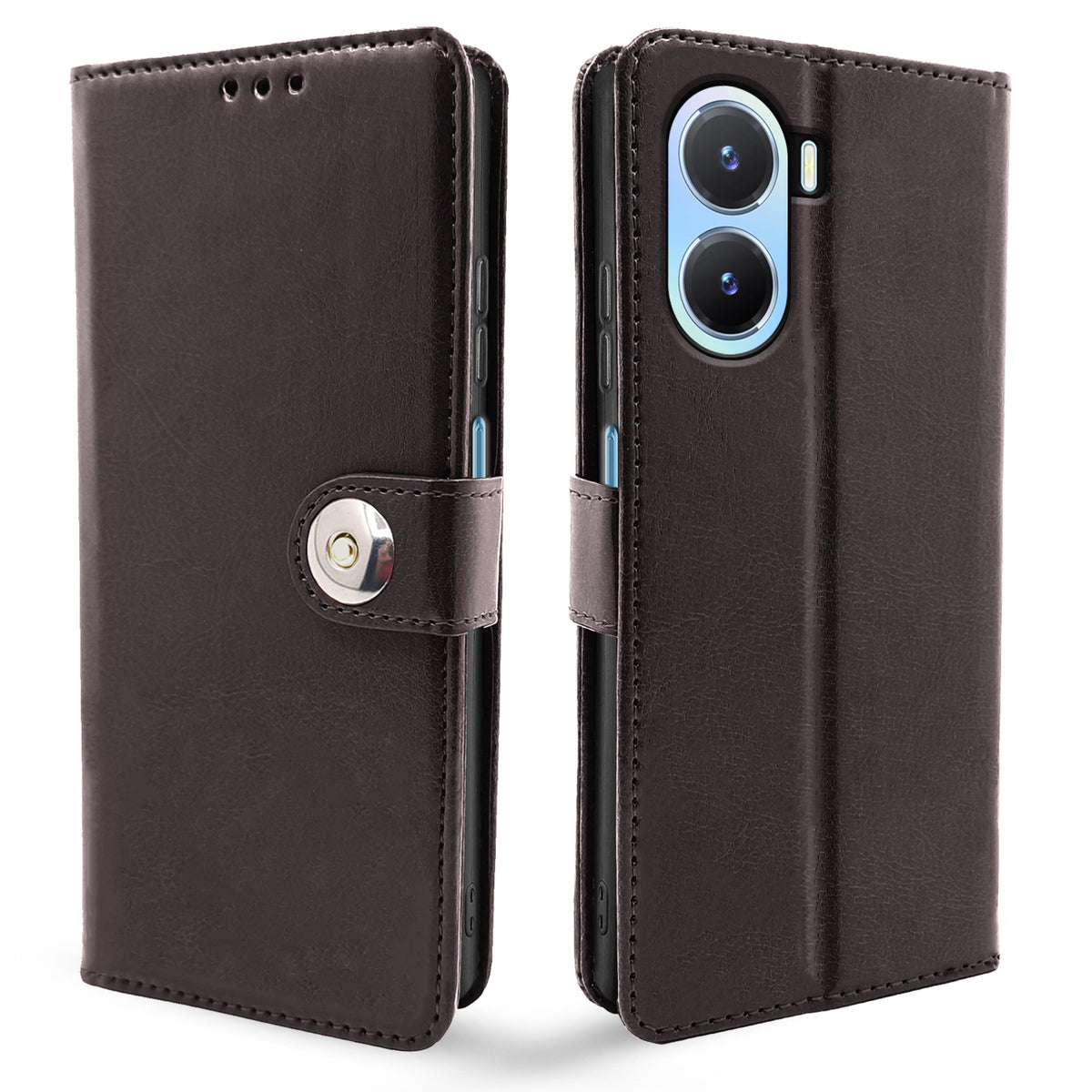 Coffee Button mobile flip cover for Vivo T2x – Pikkme