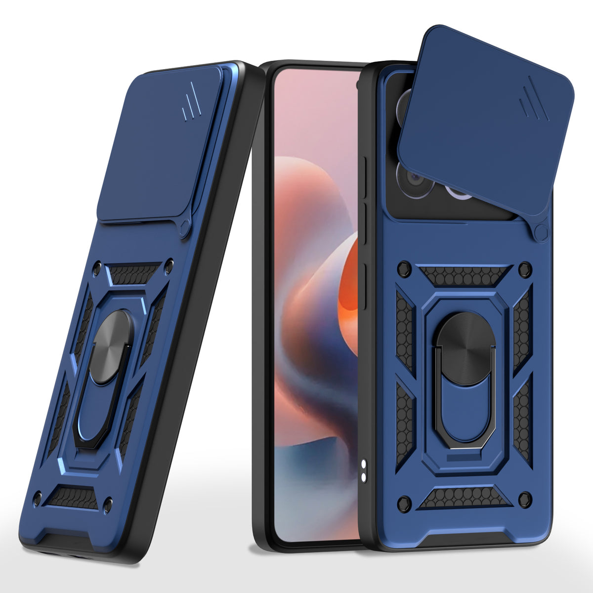 Black D10 Camera Shield back cover for Vivo V60/T4 Pro 5G – Pikkme