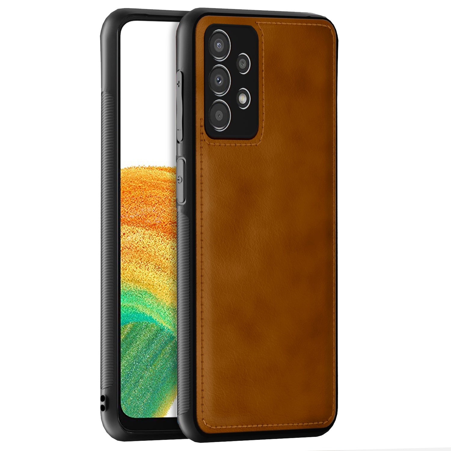 Samsung Galaxy A33 5G LeatherBack Back Cover – Brown