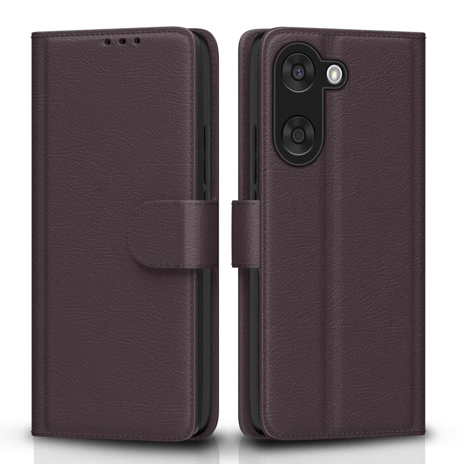 Pikkme OnePlus Nord Ce 5 5G Vintage Flip Cover (Coffee)