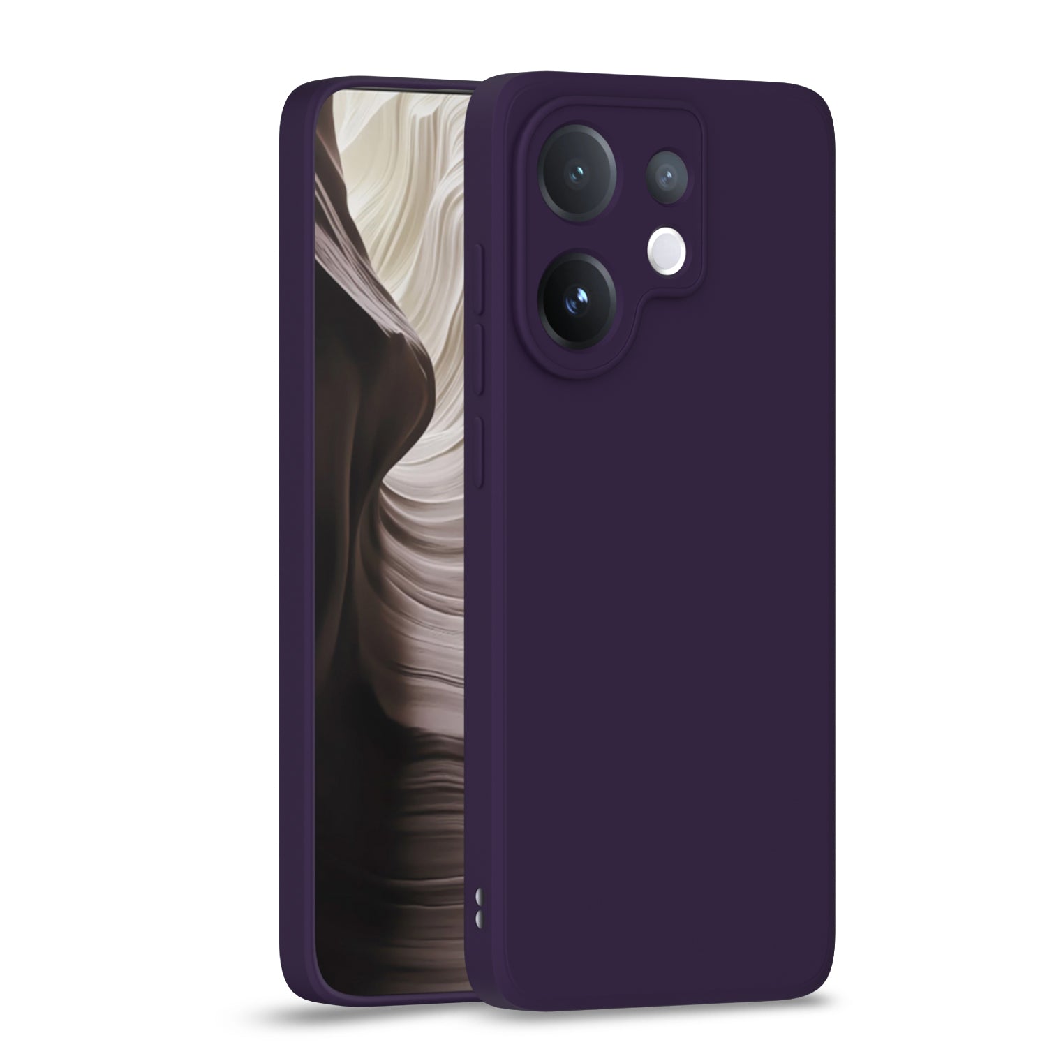 Purple back cover for Vivo V60/T4 Pro 5G – Pikkme