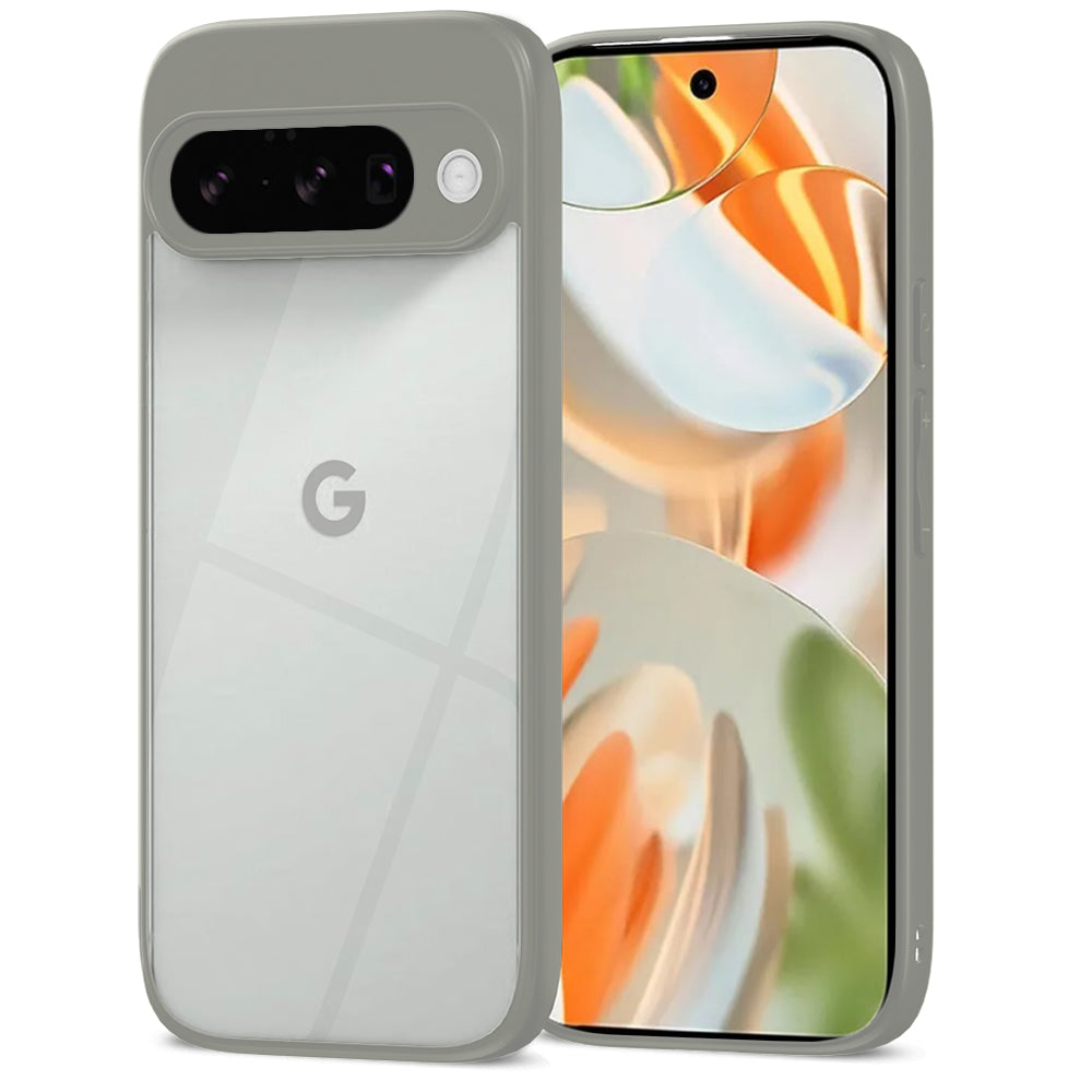 Pikkme Google Pixel 10 Eagle 2 Shockproof Sleek Hybrid Armor Back Cover (Grey)