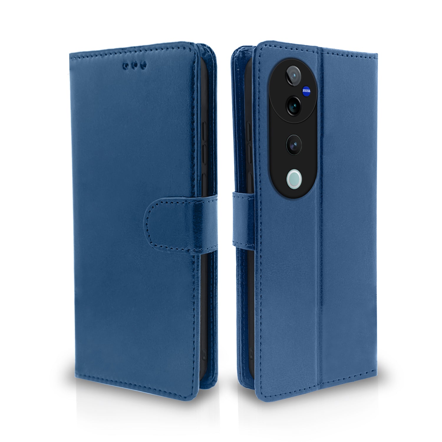 Vivo V40 Pro 5G Blue Vintage Flip Cover
