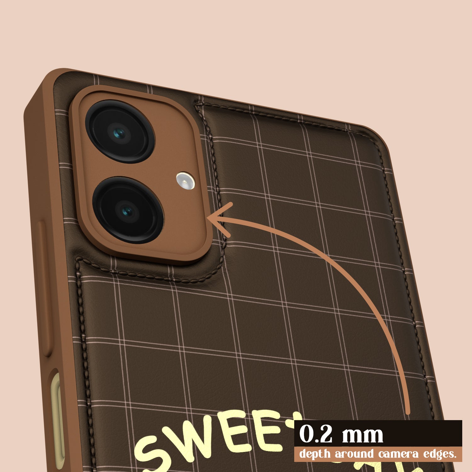 Pikkme Samsung Galaxy A06 Cute Girlish Dog Series Back Cover (Design1)