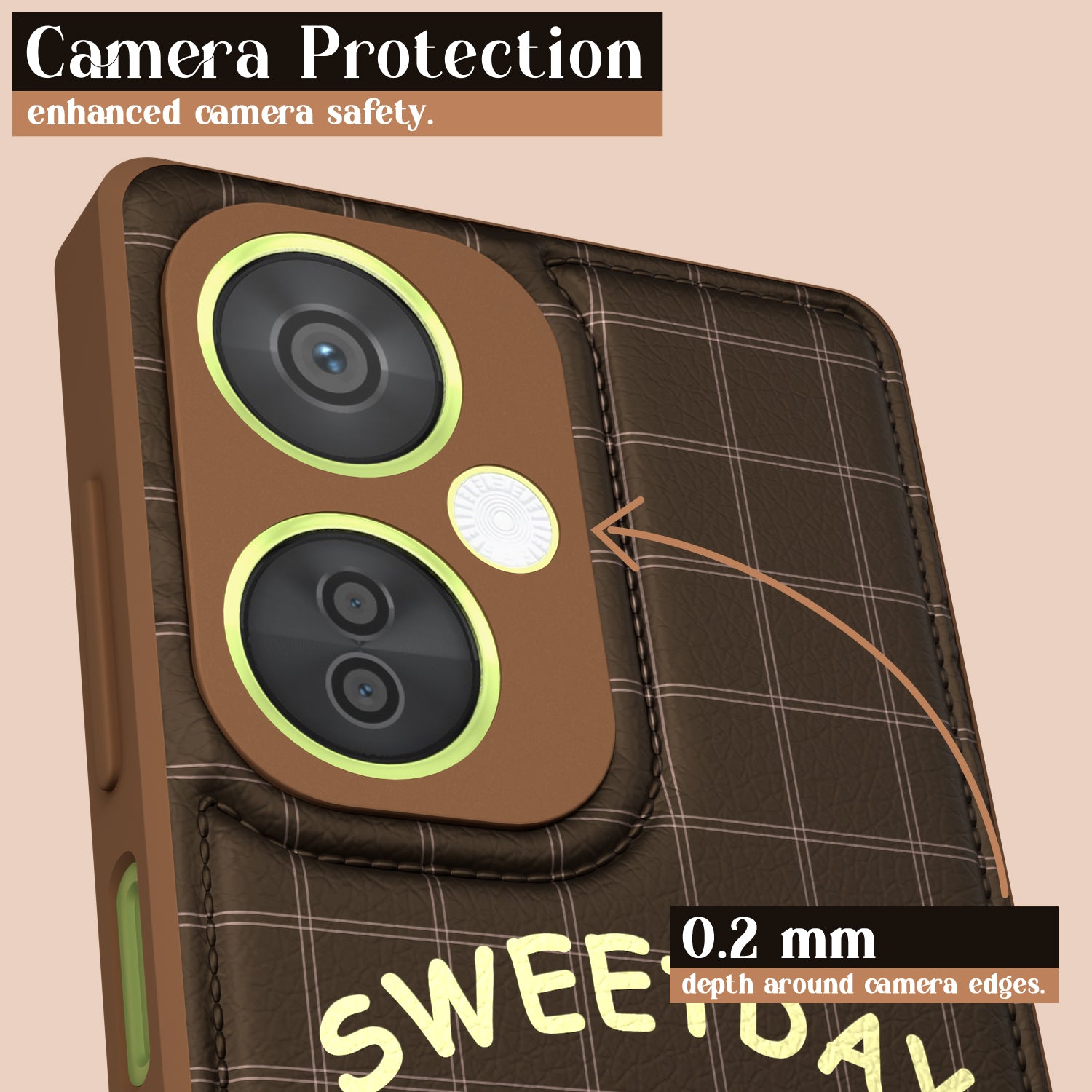 Pikkme OnePlus Nord Ce 3 Lite 5G Cute Girlish Dog Series Back Cover (Design1)