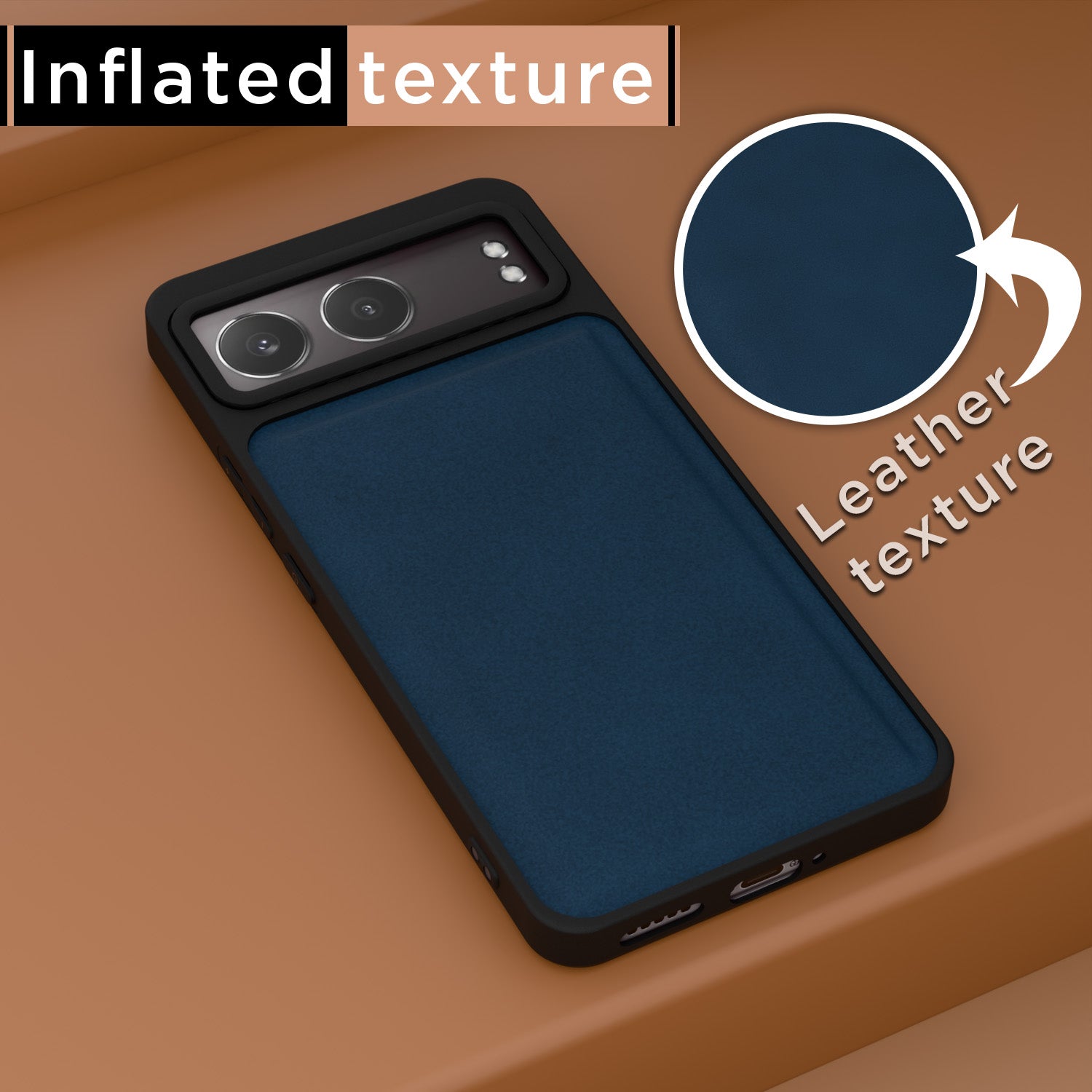 Pikkme OnePlus Nord 4 5G Premium Super Soft-Touch Leatherback Case (Blue)