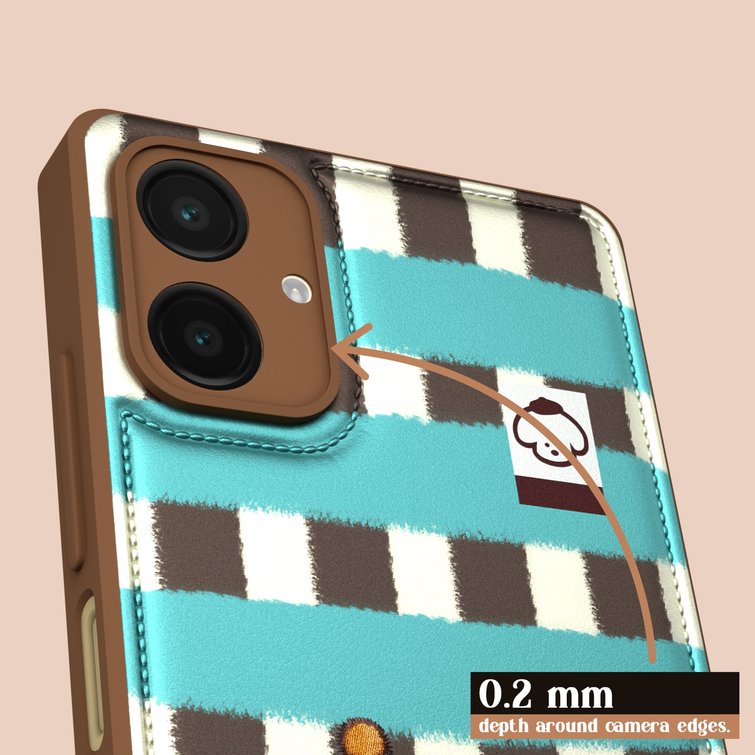 Pikkme Samsung Galaxy A06 Cute Girlish Dog Series Back Cover (Design2)