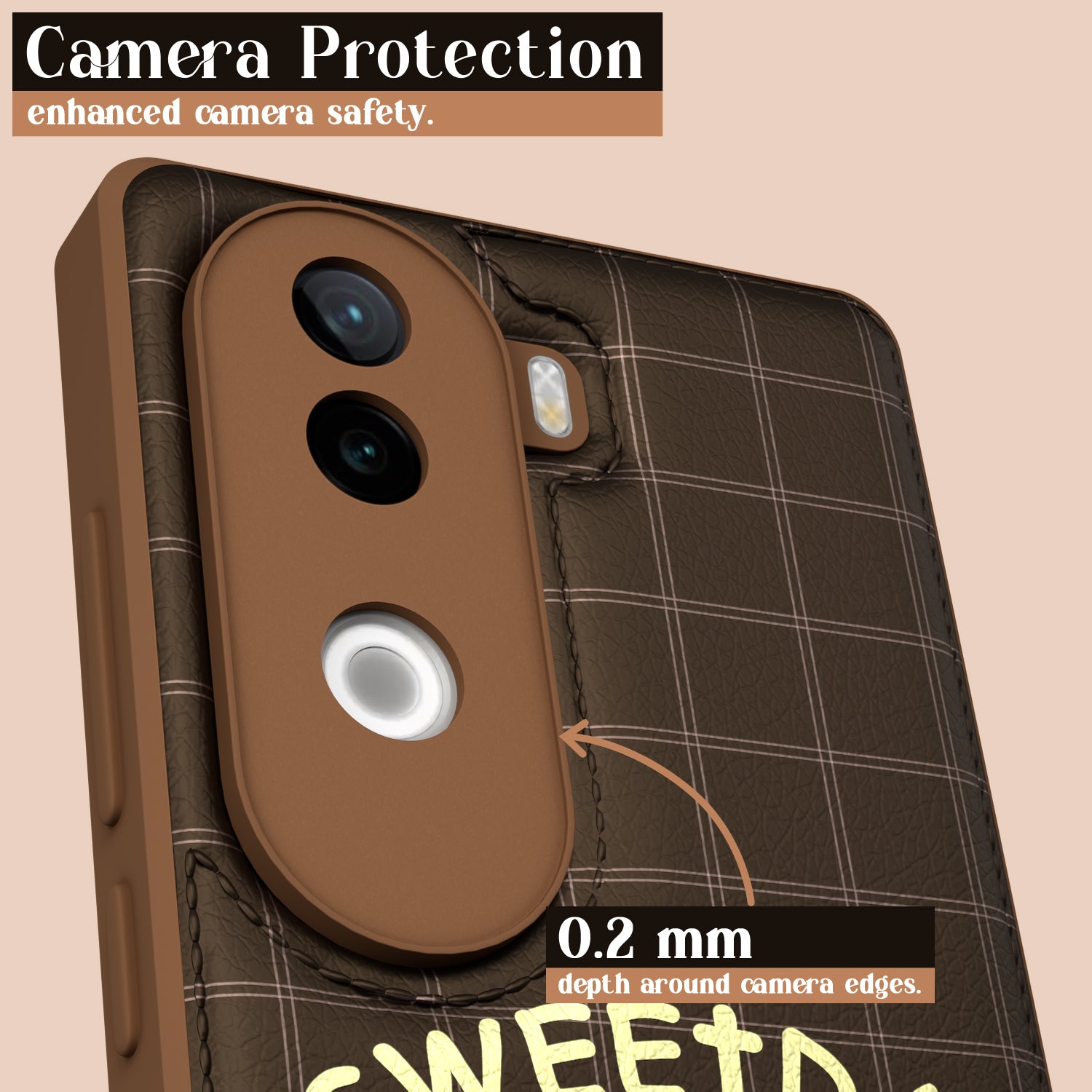 Pikkme iQOO Z9s 5G / Vivo V40e 5G Cute Girlish Dog Series Back Cover (Design1)