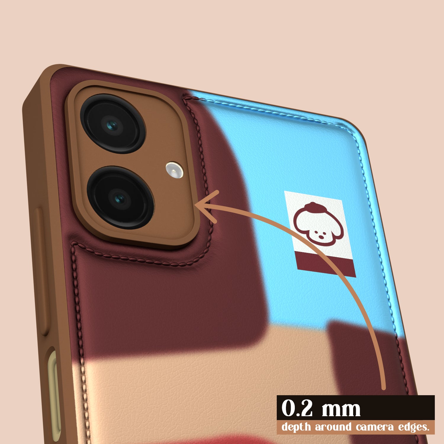 Pikkme Samsung Galaxy A06 Cute Girlish Dog Series Back Cover (Design3)