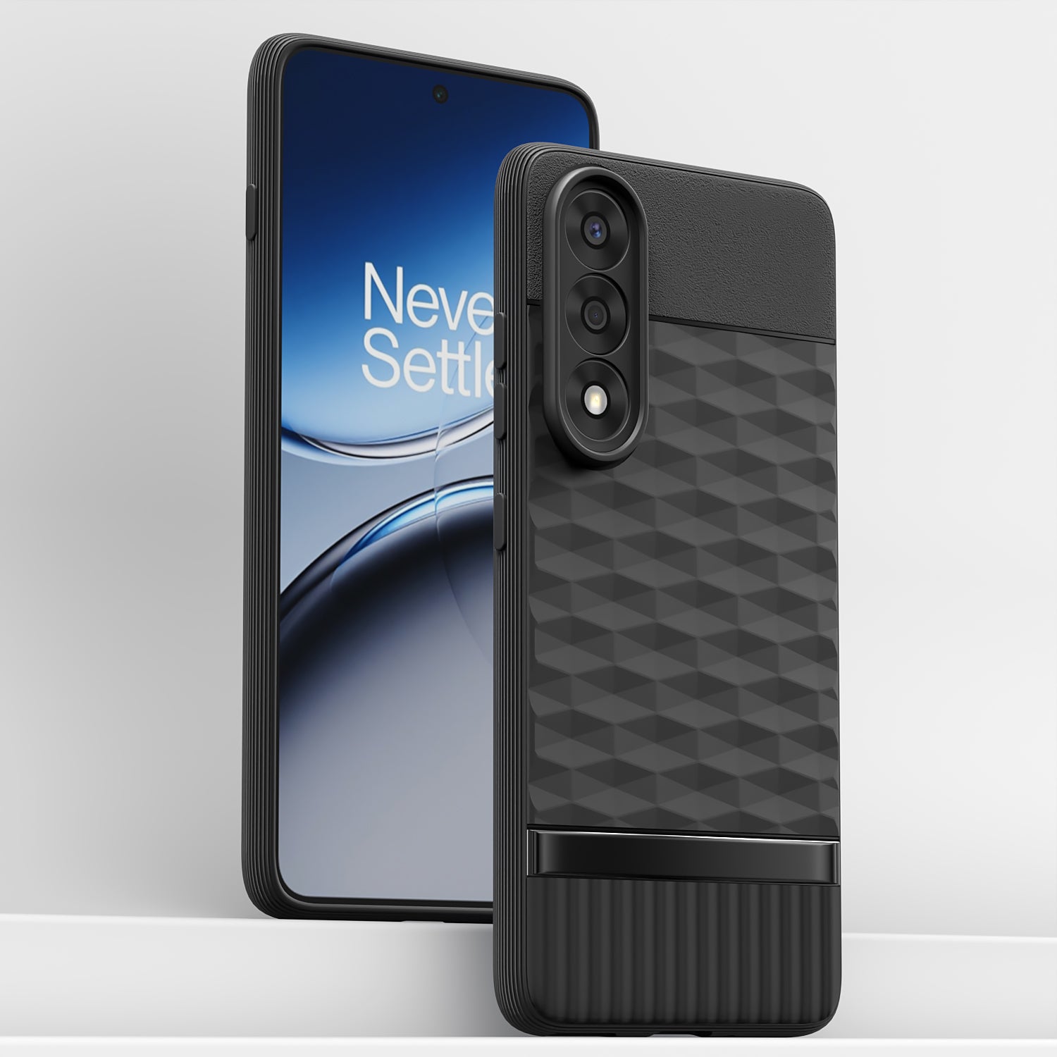 Pikkme OnePlus Nord 5 5G Shockproof Soft Flexible Gencase Back Cover (Black)
