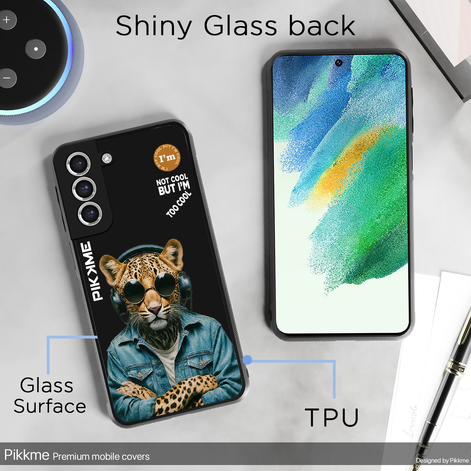 Pikkme Black Leopard Swag Samsung Galaxy S20 Fe Nim2 Back Cover (Design 04)