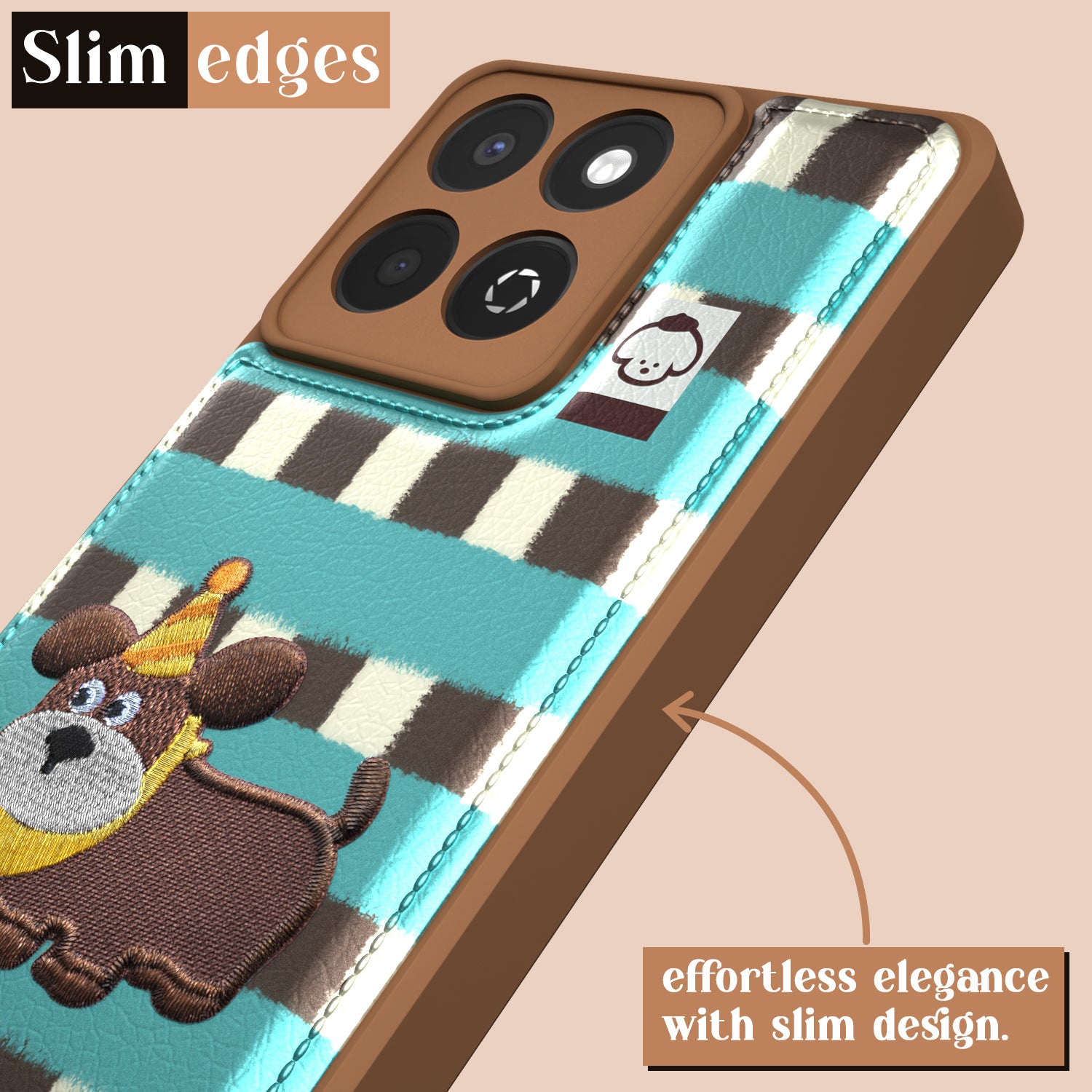 Pikkme Honor X7C Cute Girlish Dog Series Back Cover (Design2)