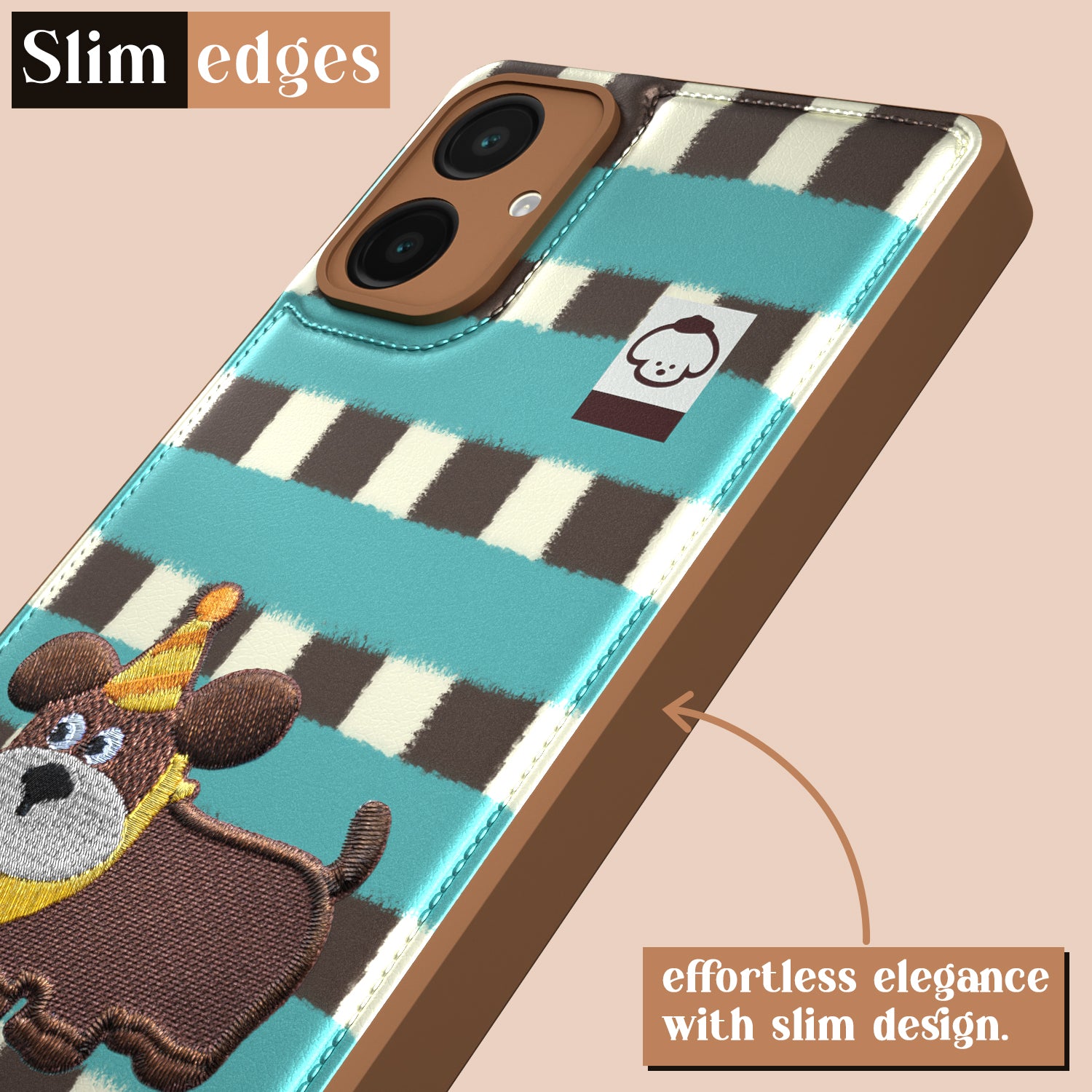 Pikkme Samsung Galaxy A06 Cute Girlish Dog Series Back Cover (Design2)
