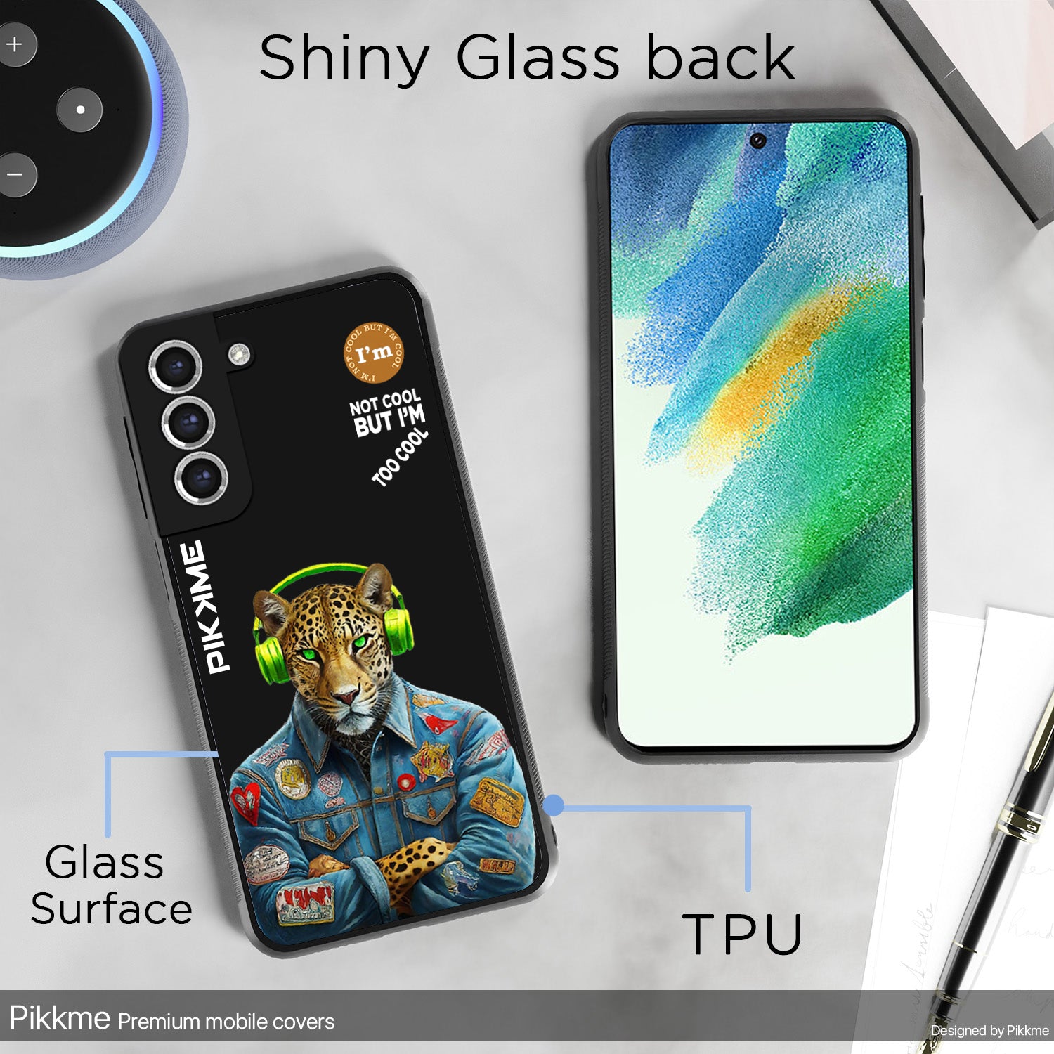 Pikkme Black Leopard Swag Samsung Galaxy S20 Fe Nim2 Back Cover (Design 03)