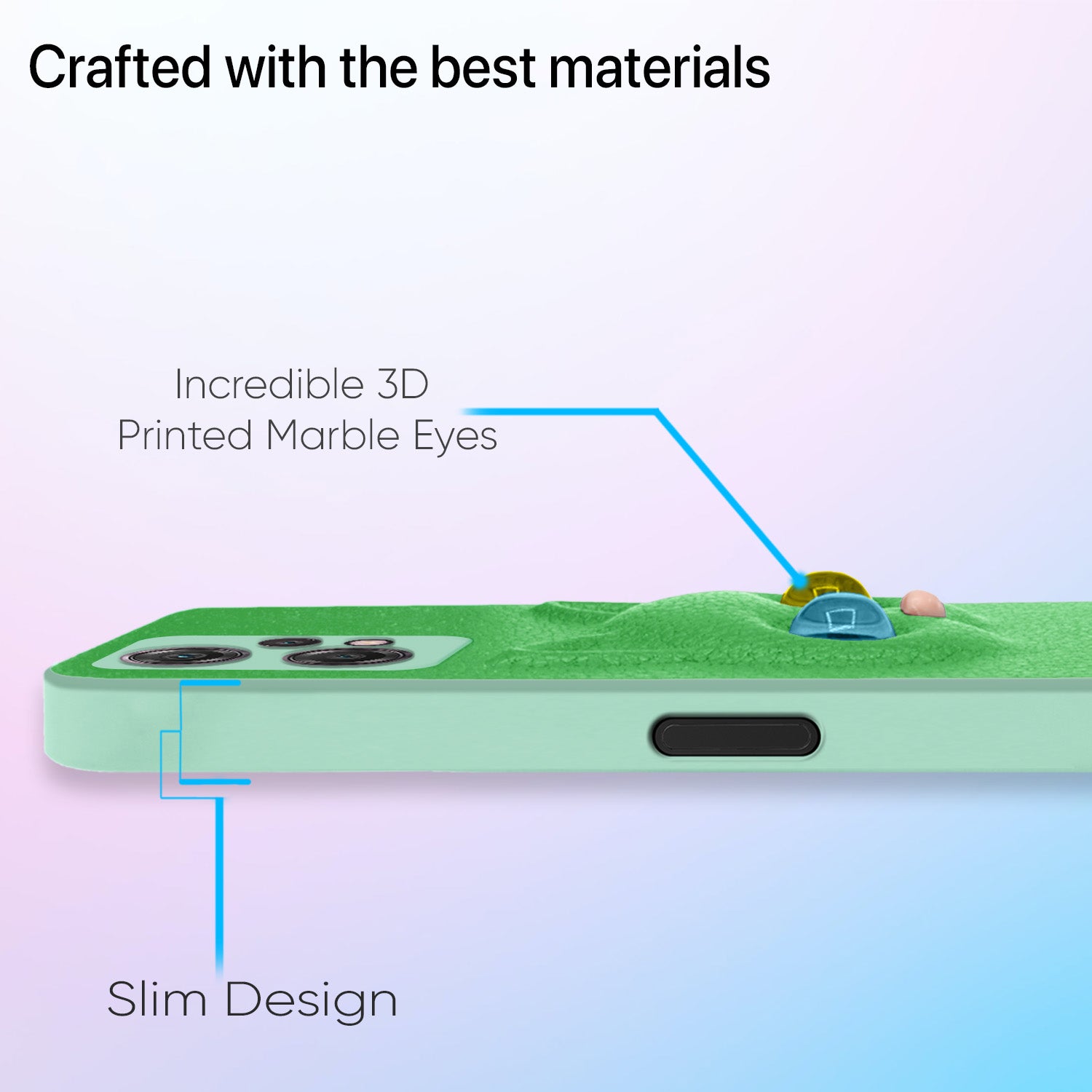 Pikkme OnePlus Nord Ce 2 Lite 5G Kitty Back Cover (Green)