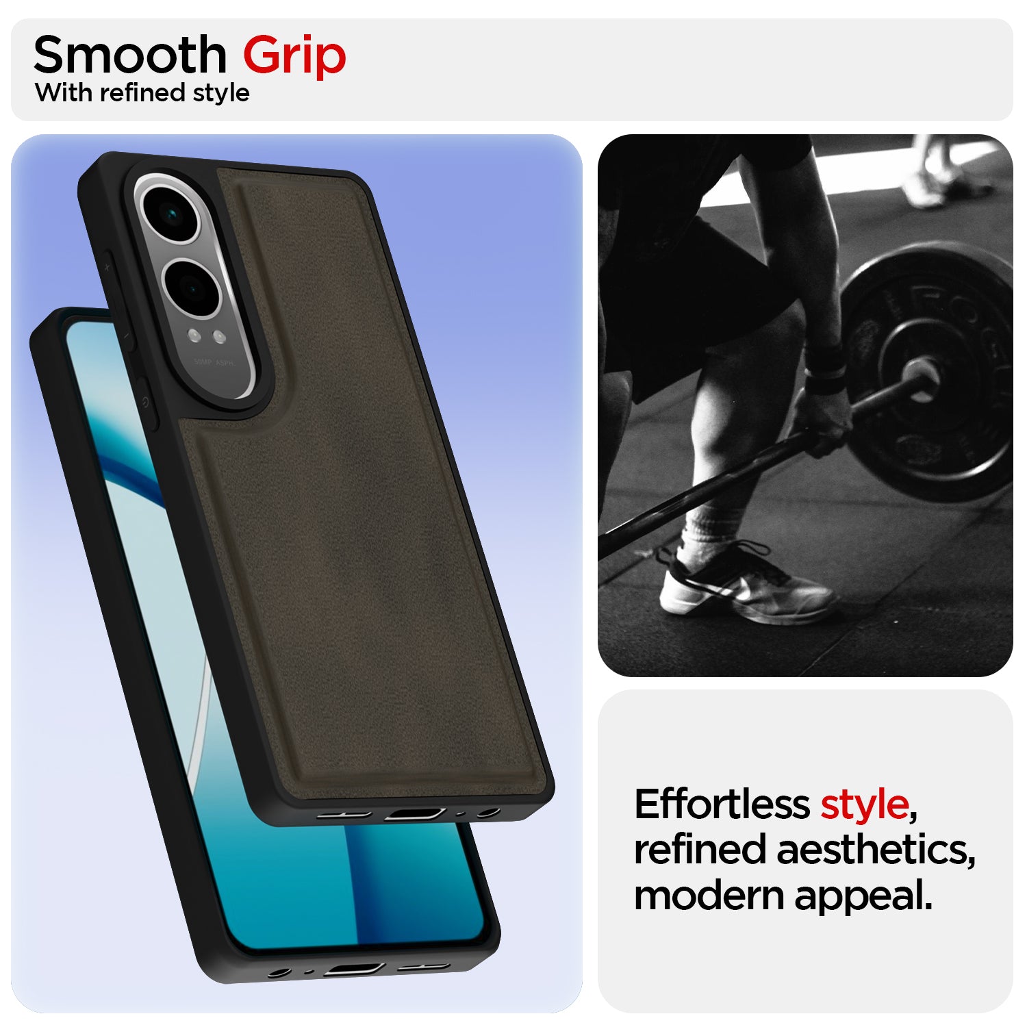 Pikkme OnePlus Nord CE 4 Lite 5G Premium Super Soft-Touch Leatherback Case (Brown)