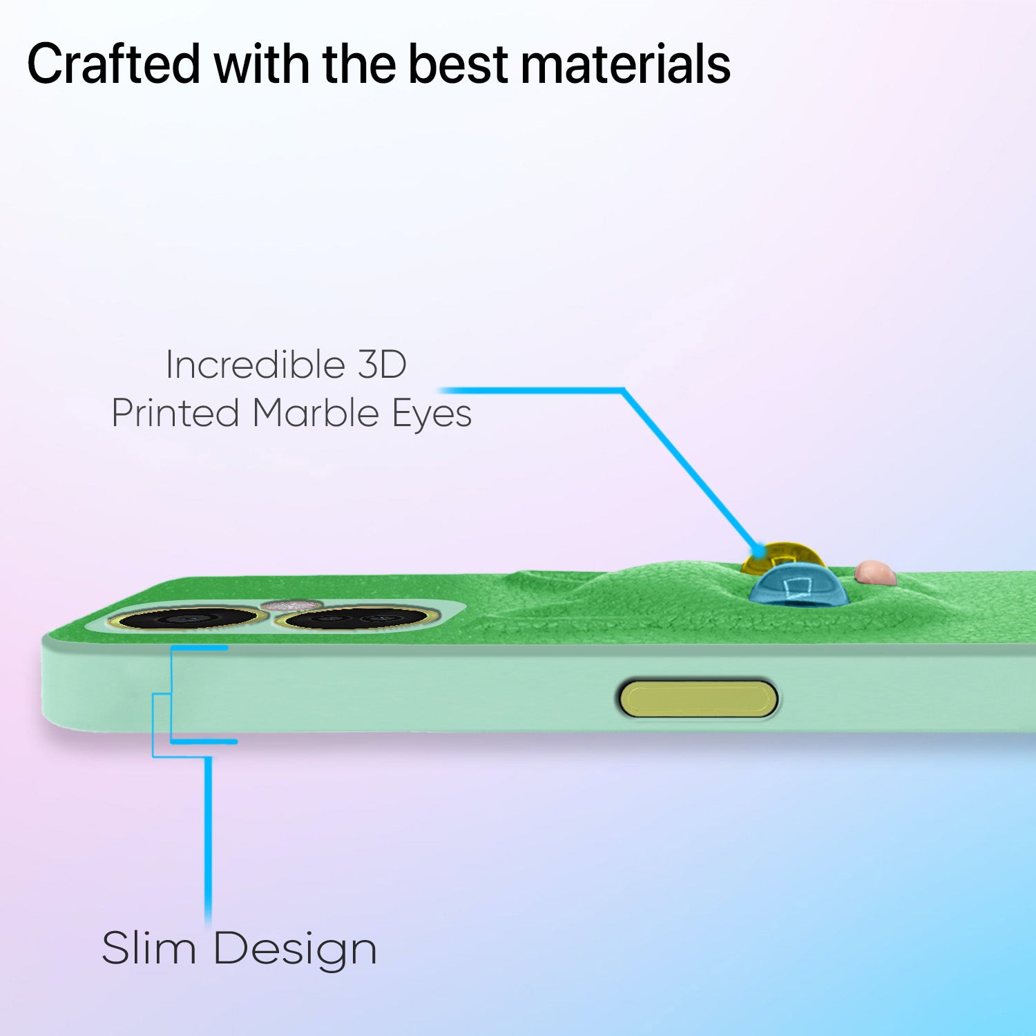 Pikkme OnePlus Nord Ce 3 Lite 5G Kitty Back Cover (Green)