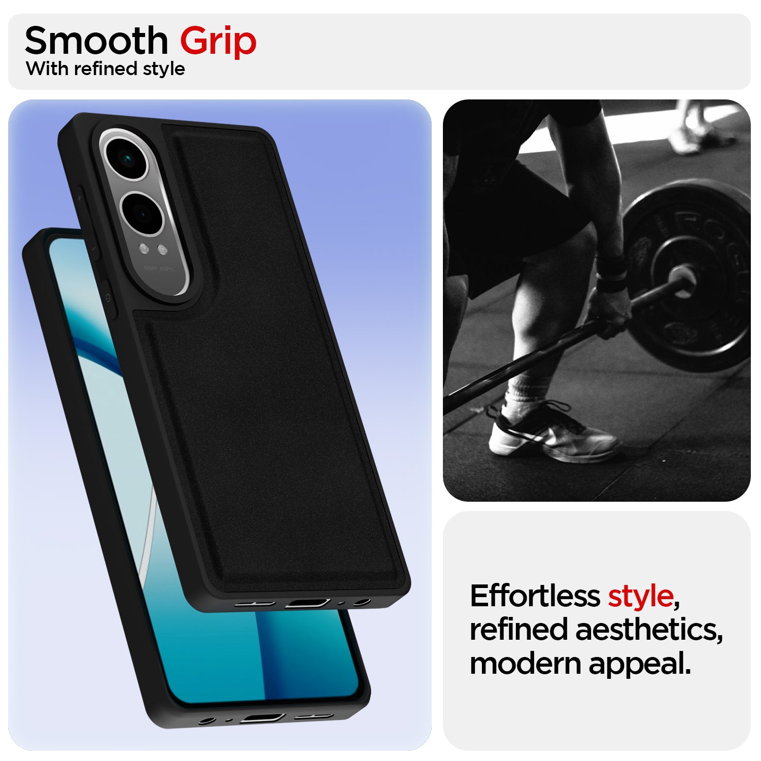 Pikkme OnePlus Nord CE 4 Lite 5G Premium Super Soft-Touch Leatherback Case (Black)
