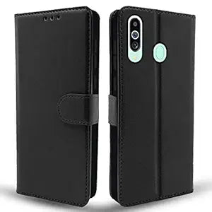 Pikkme Samsung Galaxy M40 black Flip Cover