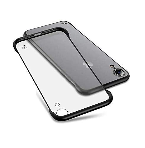 iPhone XR Frameless back cover in black by Pikkme