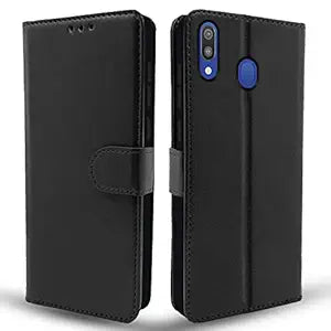 Pikkme Samsung Galaxy M20 black Flip Cover
