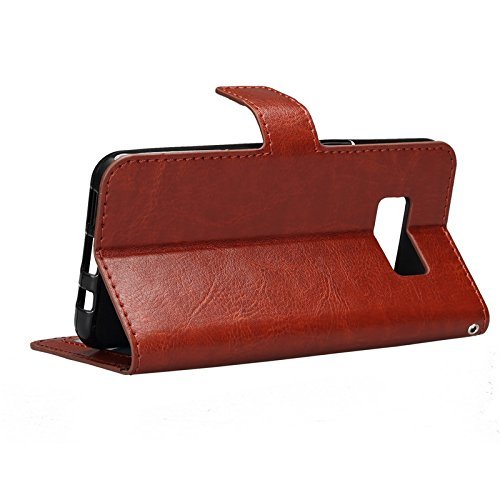 Pikkme brown Wallet flip case for Samsung S8 – photo 2