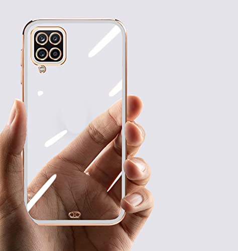 Pikkme Samsung M12/F12/A12 Chrome white mobile cover – photo 5