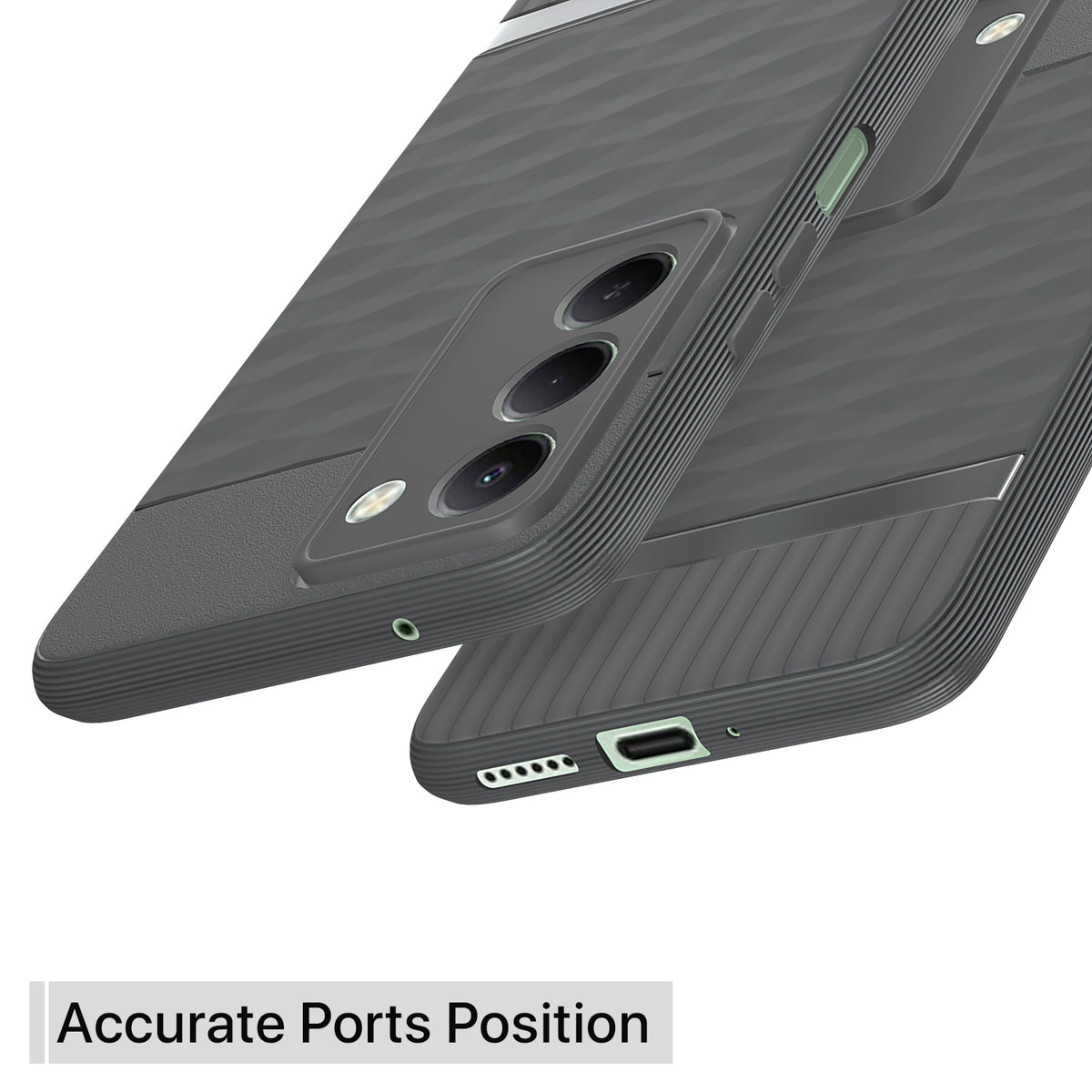 Redmi 15 5G Gencase mobile back cover in grey by Pikkme – photo 4