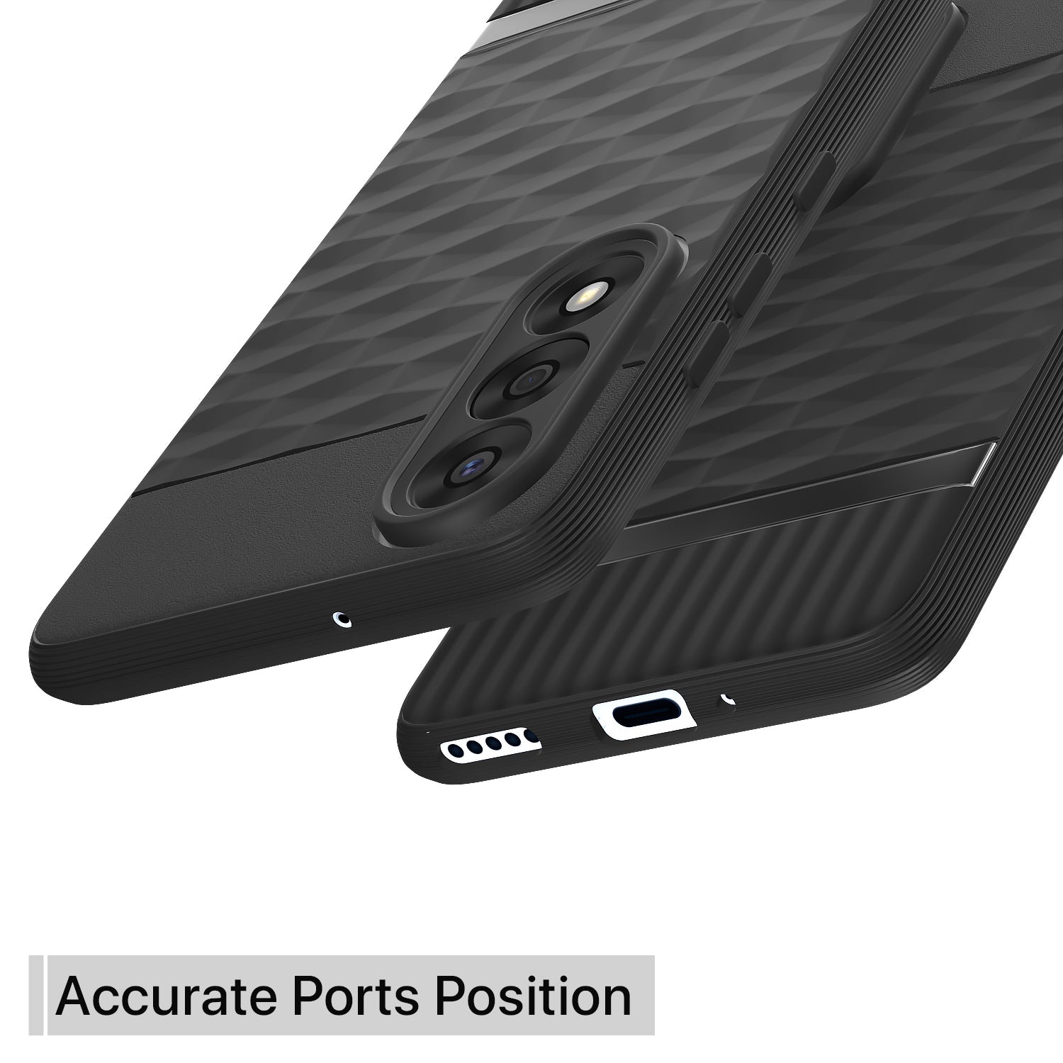 Pikkme OnePlus Nord 5 5G Shockproof Soft Flexible Gencase Back Cover (Black)