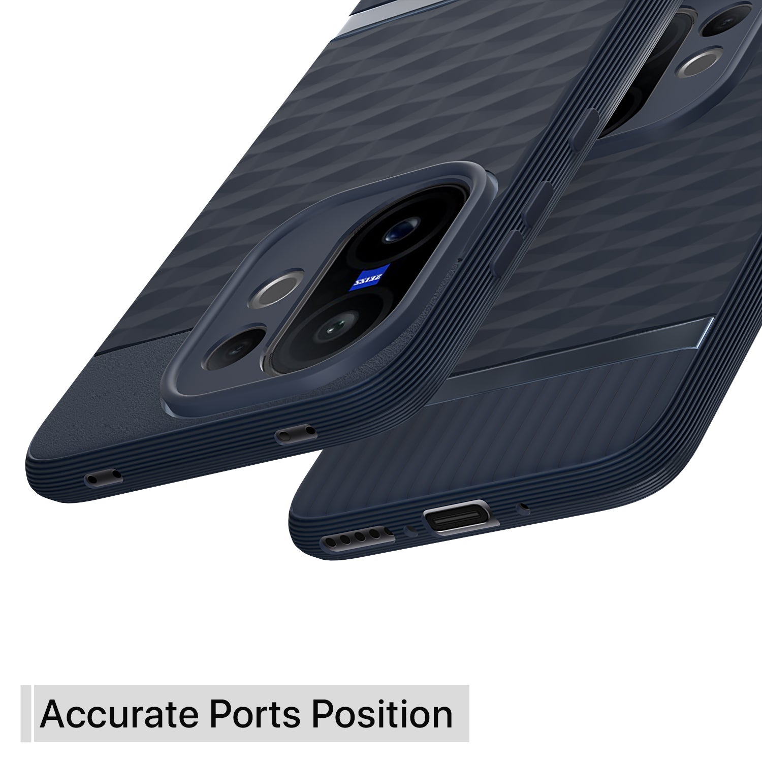 Pikkme Vivo V60/T4 Pro 5G blue mobile cover – photo 4