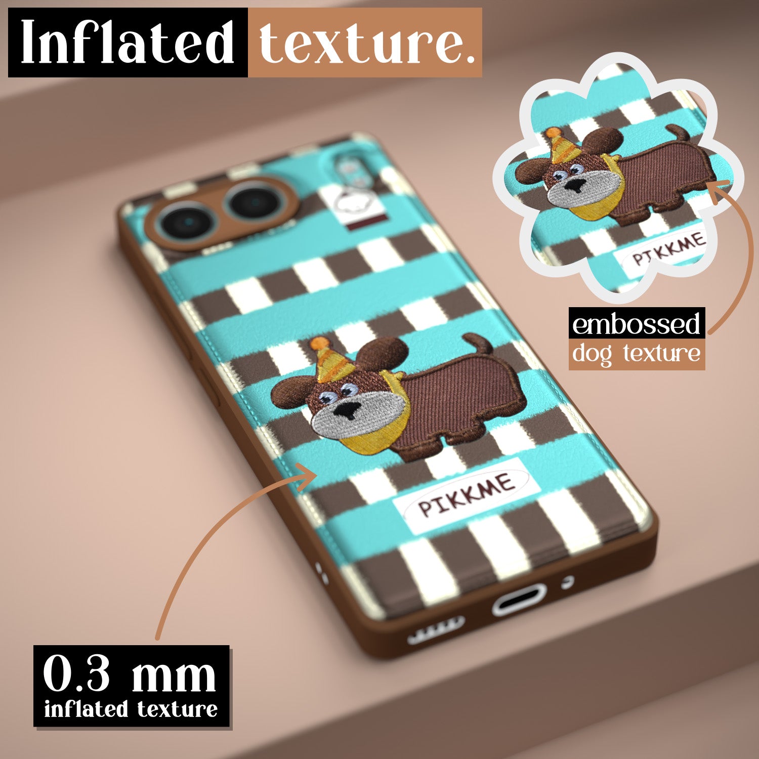 Pikkme OnePlus Nord 4 5G Cute Girlish Dog Series Back Cover (Design2)