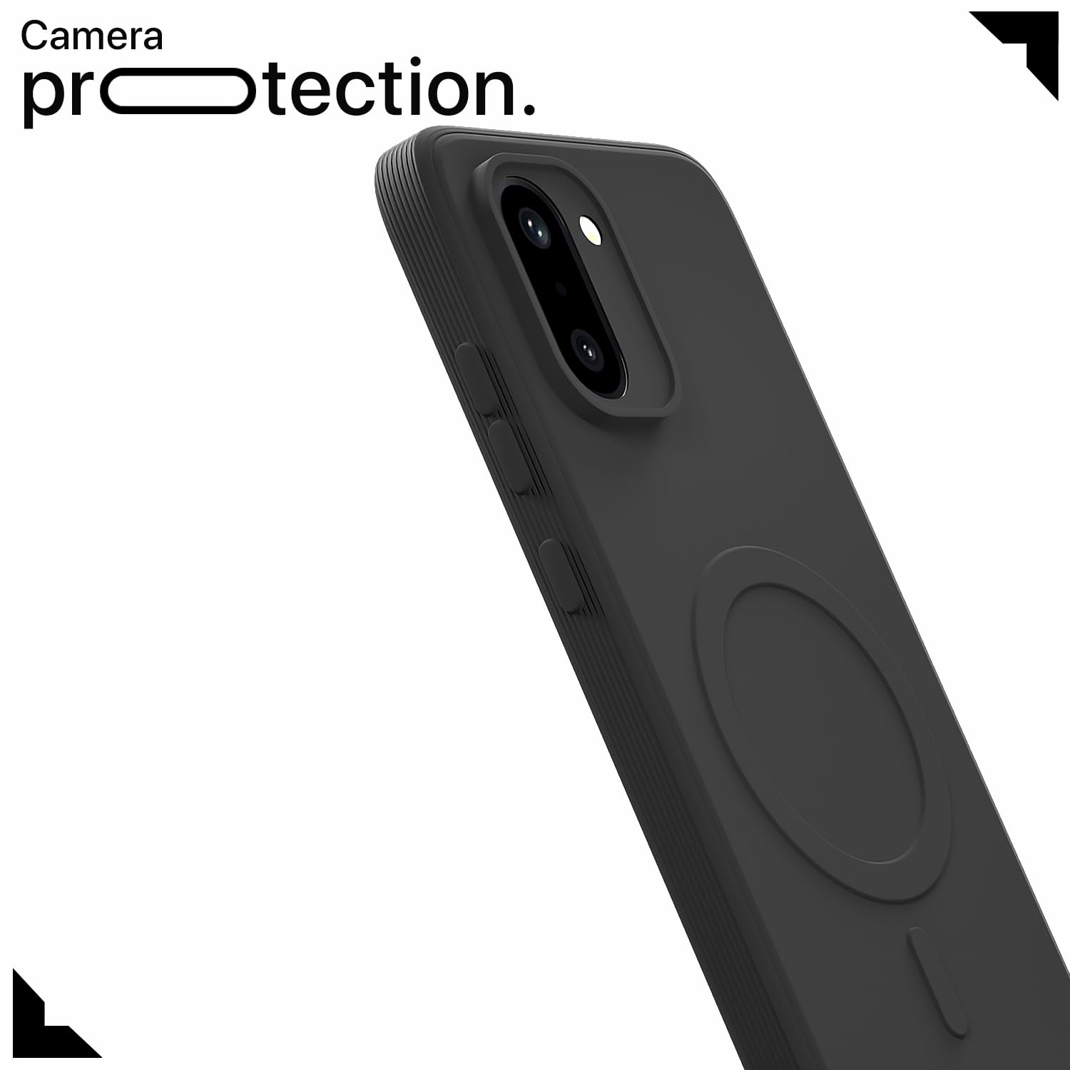 Black MagSafe mobile back cover for OnePlus 15R 5G – Pikkme – photo 5