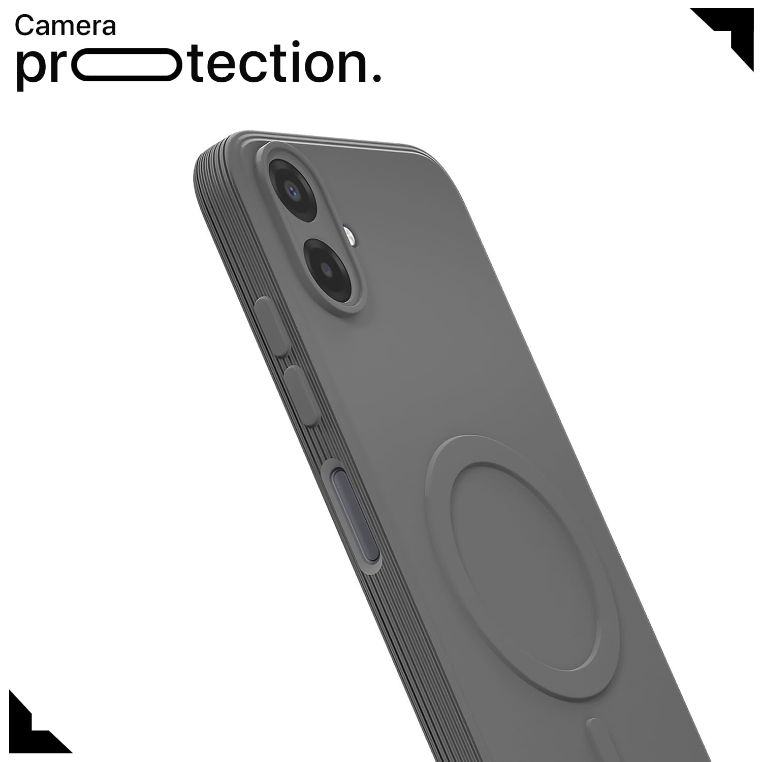 Samsung F70e 5G/M07/F07/A07/A07 5G phone cover in grey by Pikkme – photo 5