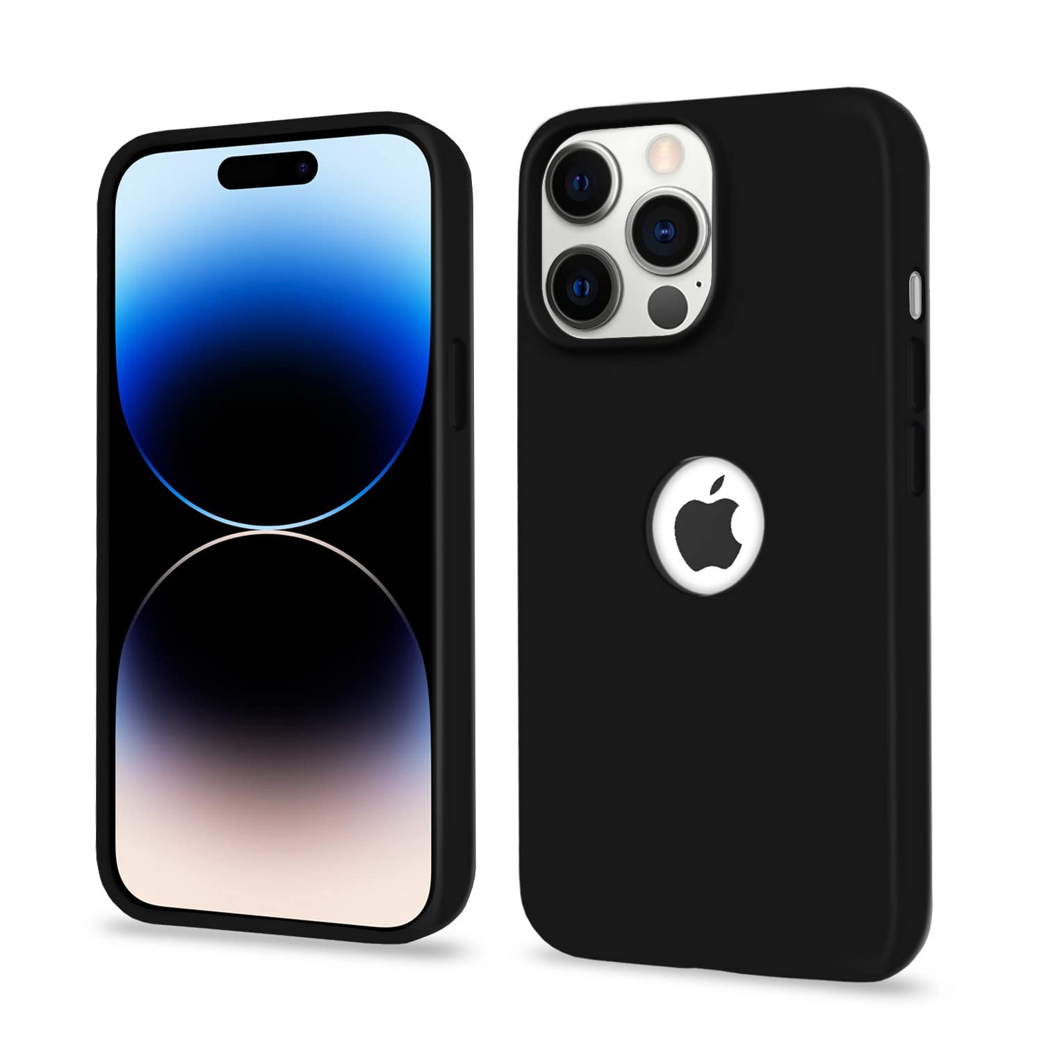 Pikkme iPhone 14 Pro black back cover
