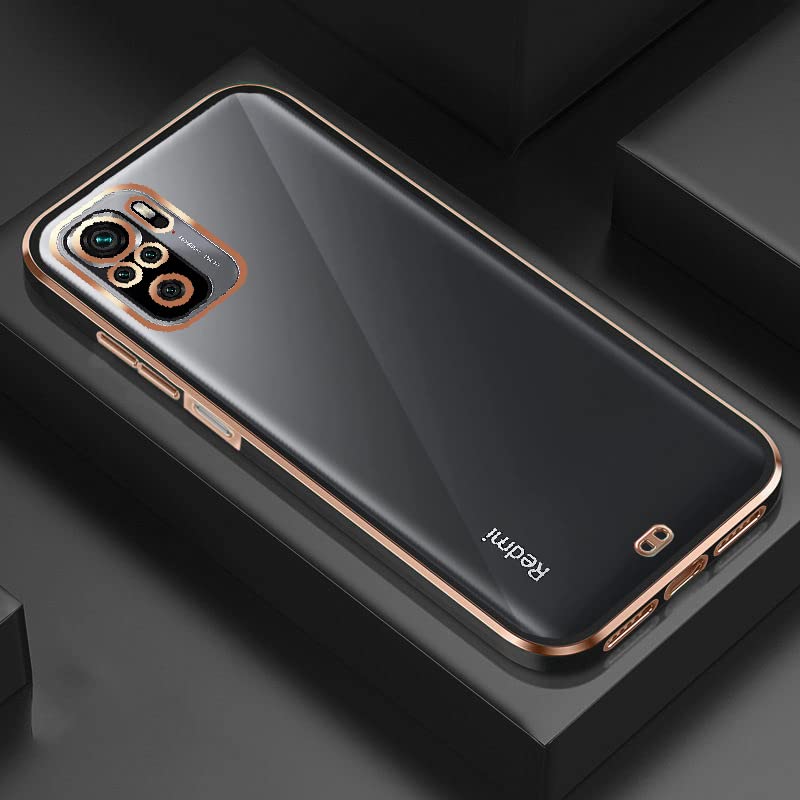 Redmi Note 10/Note 10s Chrome mobile back cover in black by Pikkme – photo 4