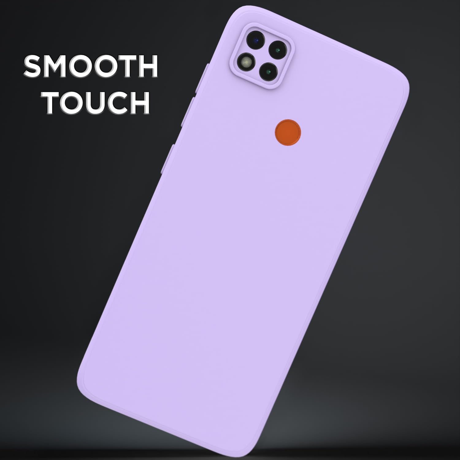 Pikkme Mi Redmi 10A / Redmi 9 / Redmi 9C / 9 Activ/Poco C31 Liquid Silicone Back Cover | Purple