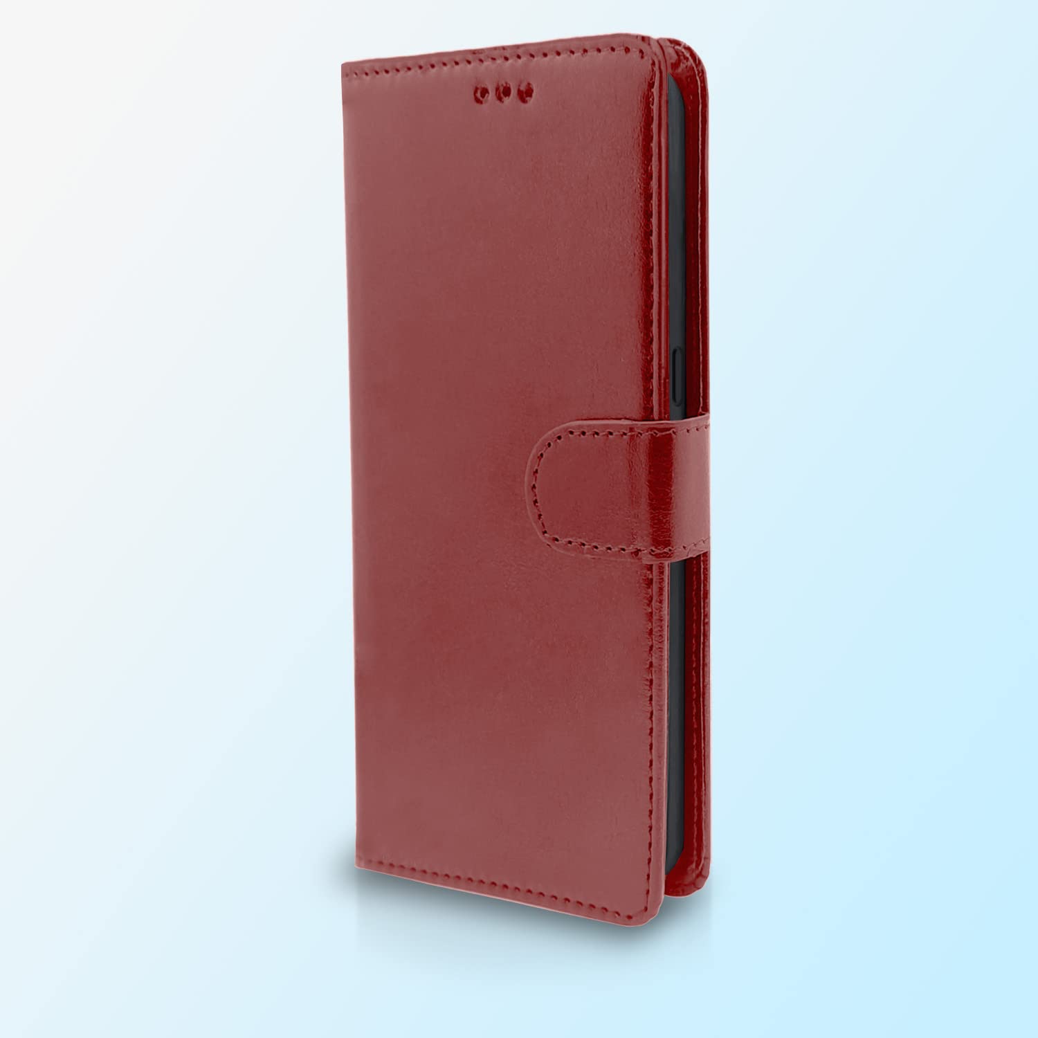 Pikkme Realme XT Flip Vintage Flip Cover | Brown