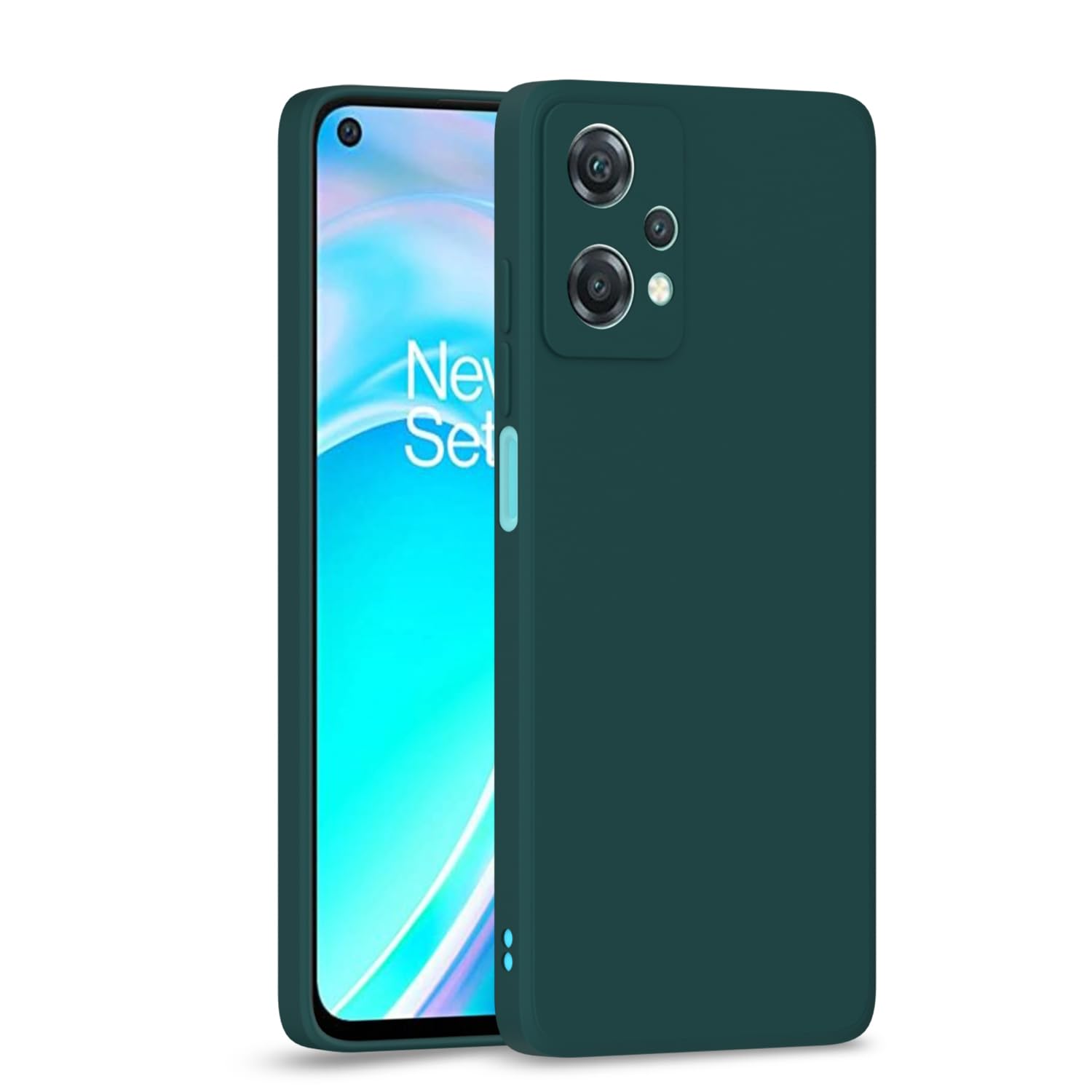Pikkme green mobile back cover for OnePlus Nord CE 2 Lite 5G