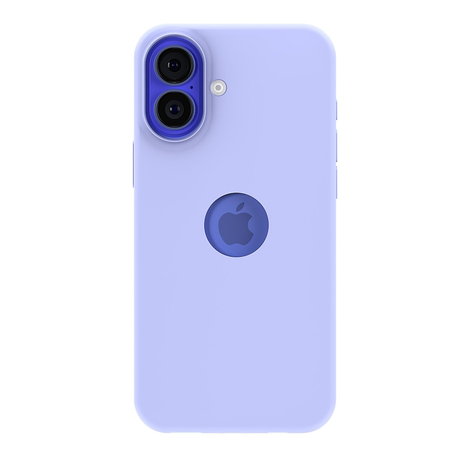 Pikkme iPhone 16 Super Soft Silicone Back Cover (Elegant Purple)