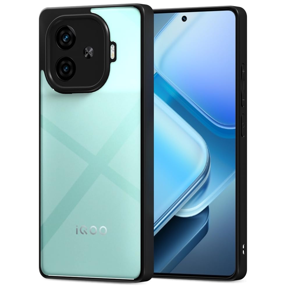 Pikkme iQOO Neo 10R 5G / iQOO Z9 Turbo 5G / Vivo Y200 GT 5G Eagle 2 Back cover - Black