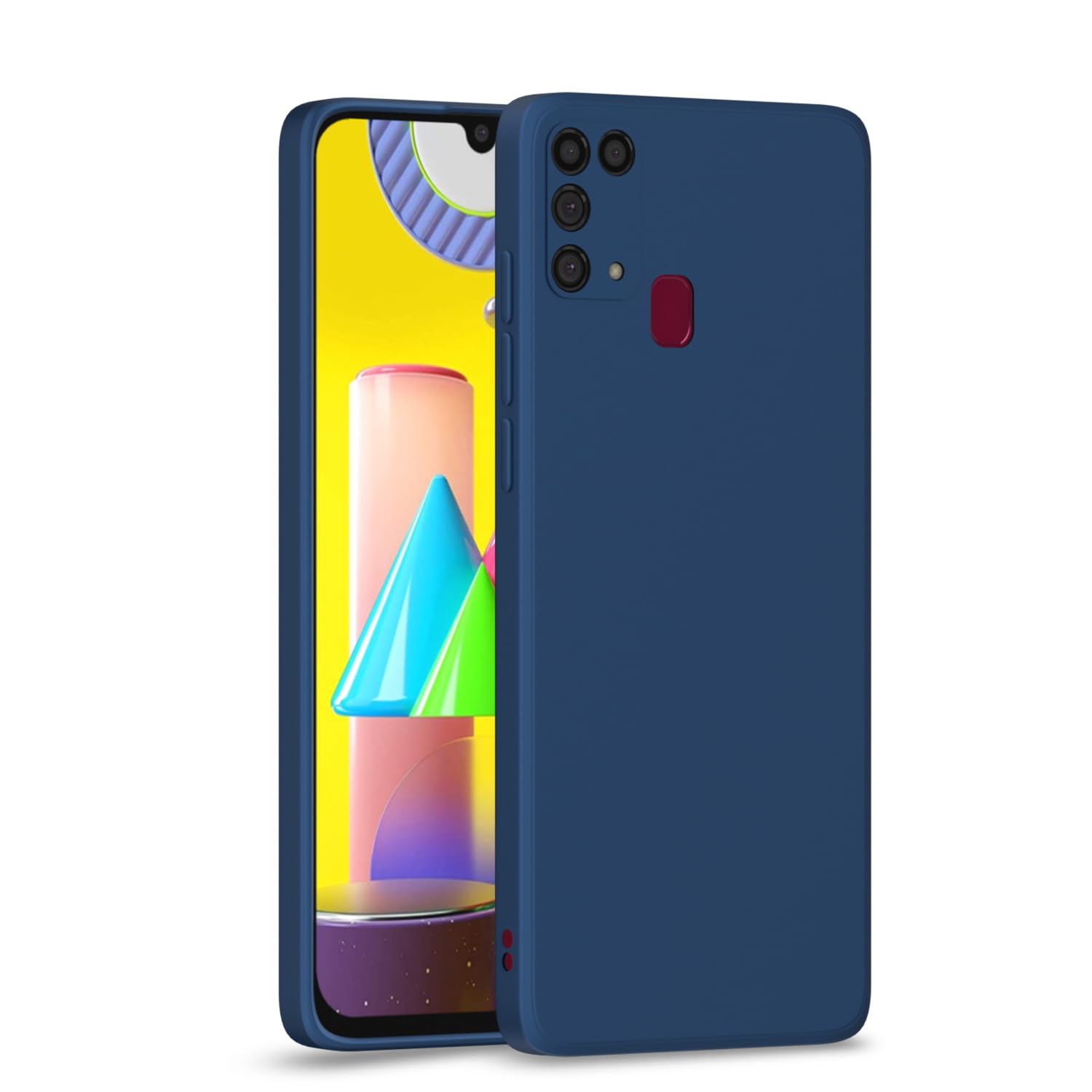 Pikkme blue phone cover for Samsung M31/M31 Prime/F41