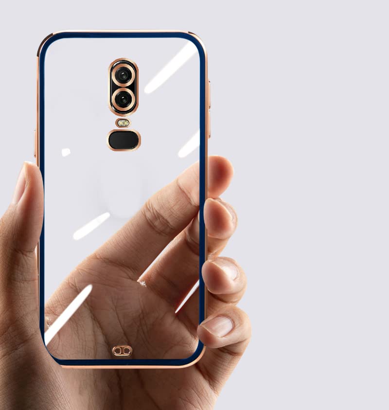 Pikkme blue Chrome back cover for OnePlus 6 – photo 3