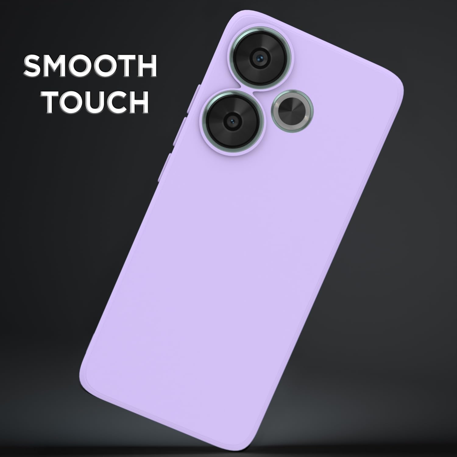 Pikkme purple Matte mobile back cover for Poco F6 5G – photo 2