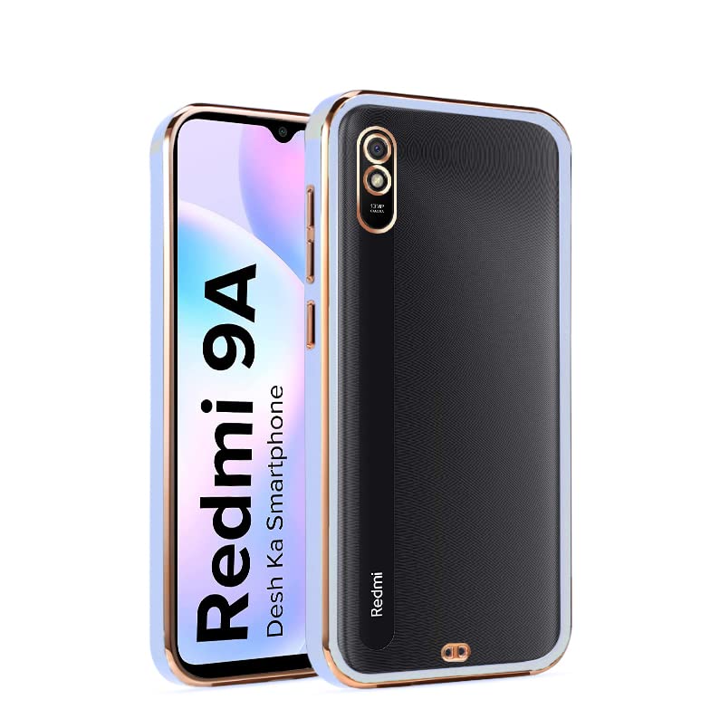 Pikkme purple Chrome back cover for Redmi 9A/9i/9A Sport