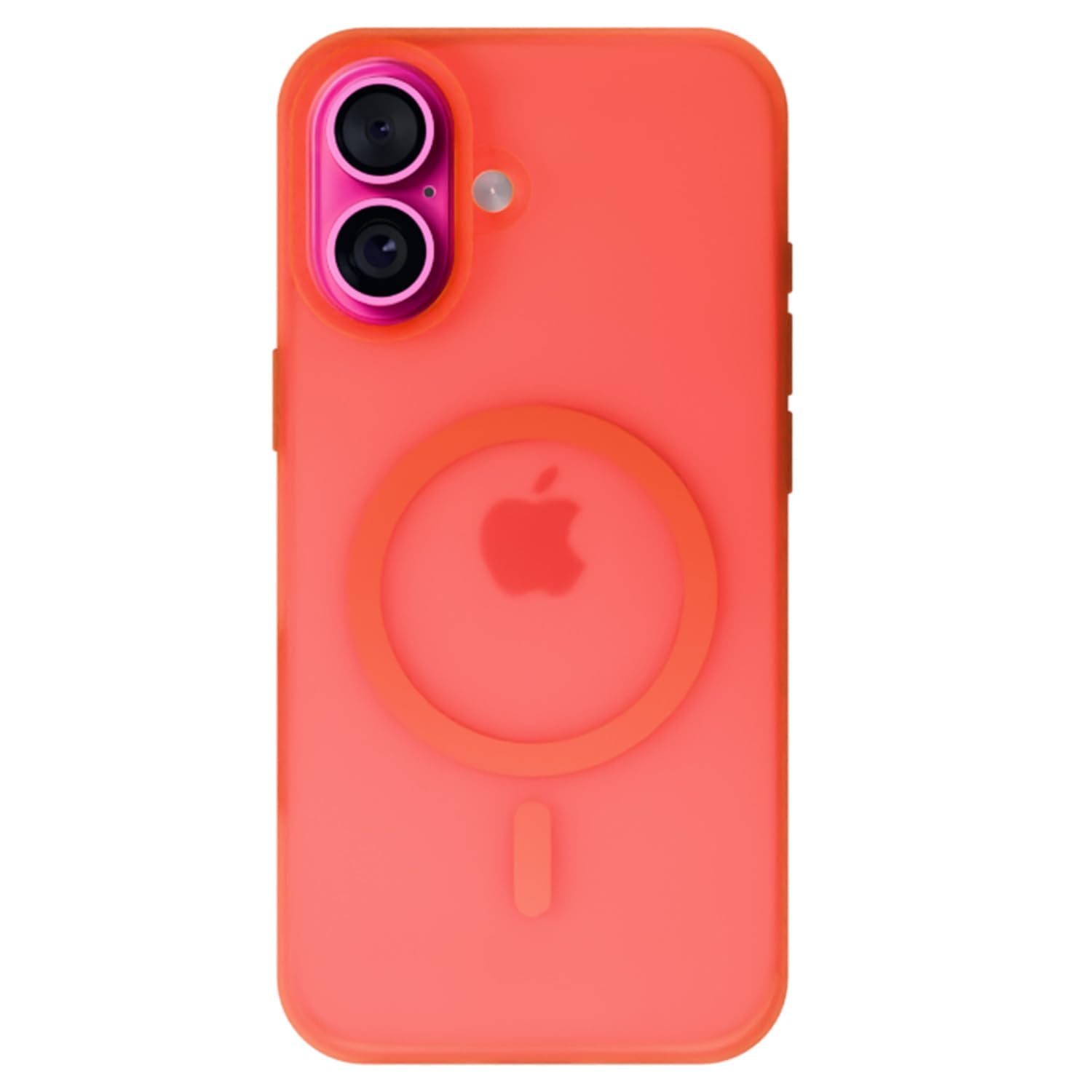 Pikkme iPhone 16 Soft Silicone orange mobile cover – photo 8